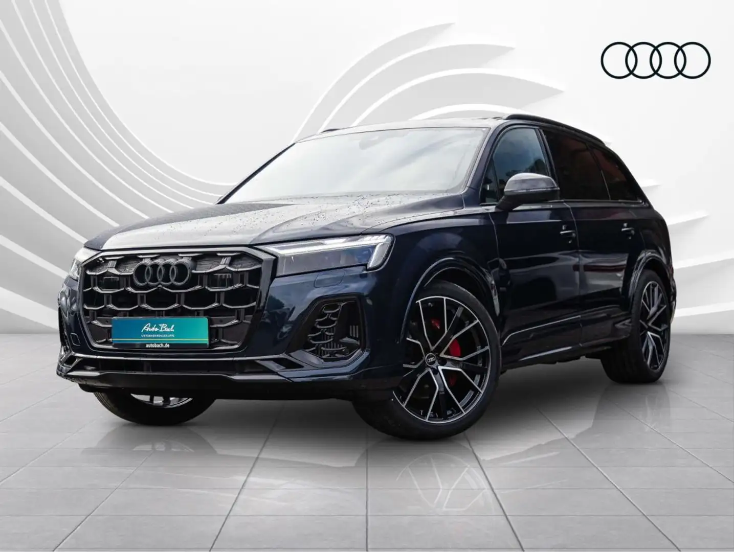 Audi Q7 S-Line 55 TFSI qu. AIR Allrad AHK B&O Panorama Blau - 2