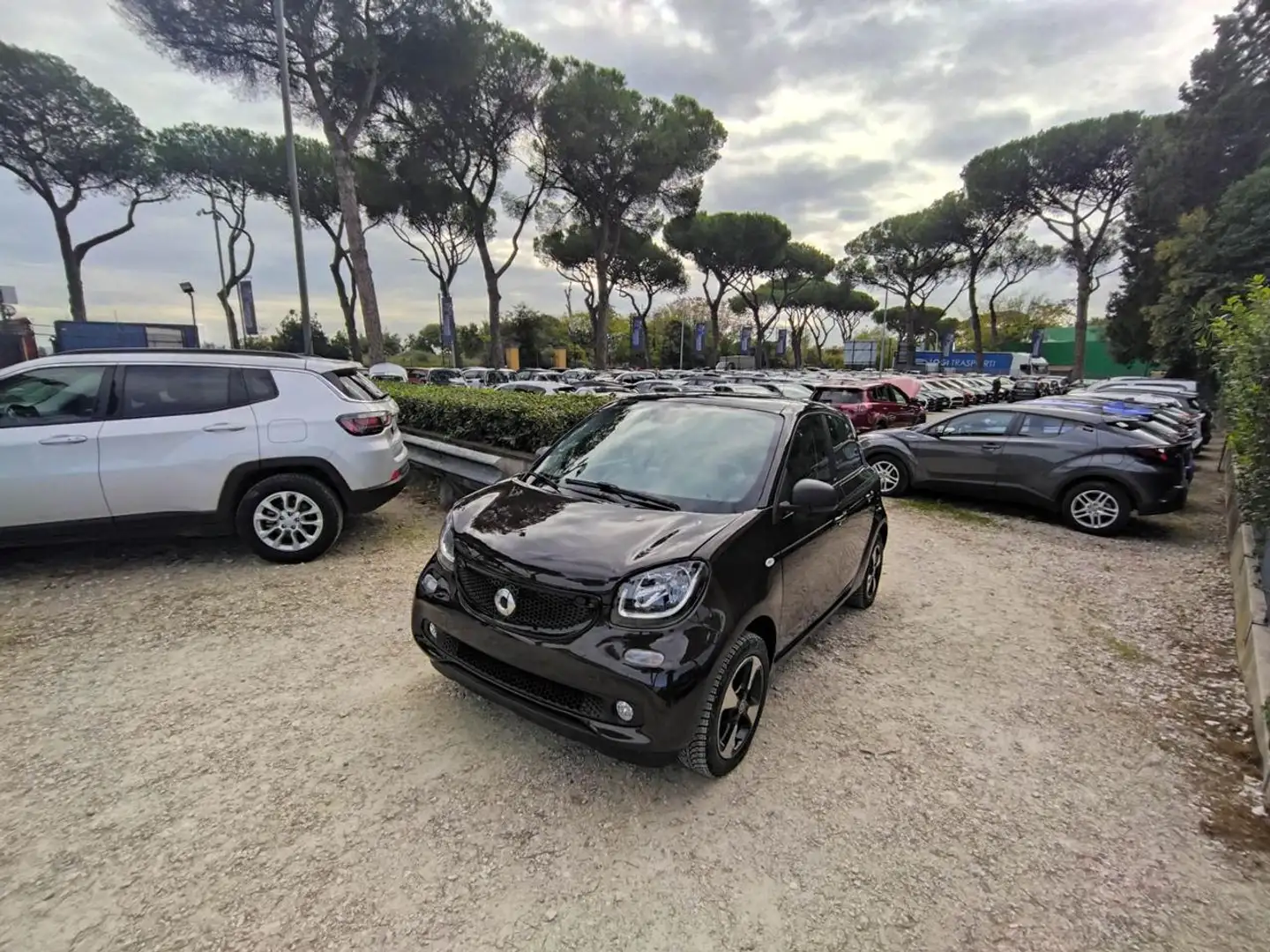 smart forFour 0.9cc TURBO PERFECT 90cv TETTO PANORAMA NAVI Marrón - 1