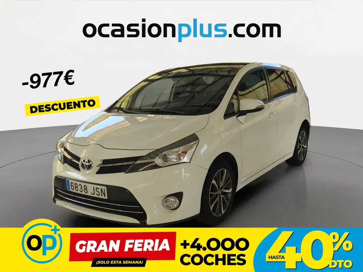 Toyota Verso 130 Advance 7pl. Blanco - 1