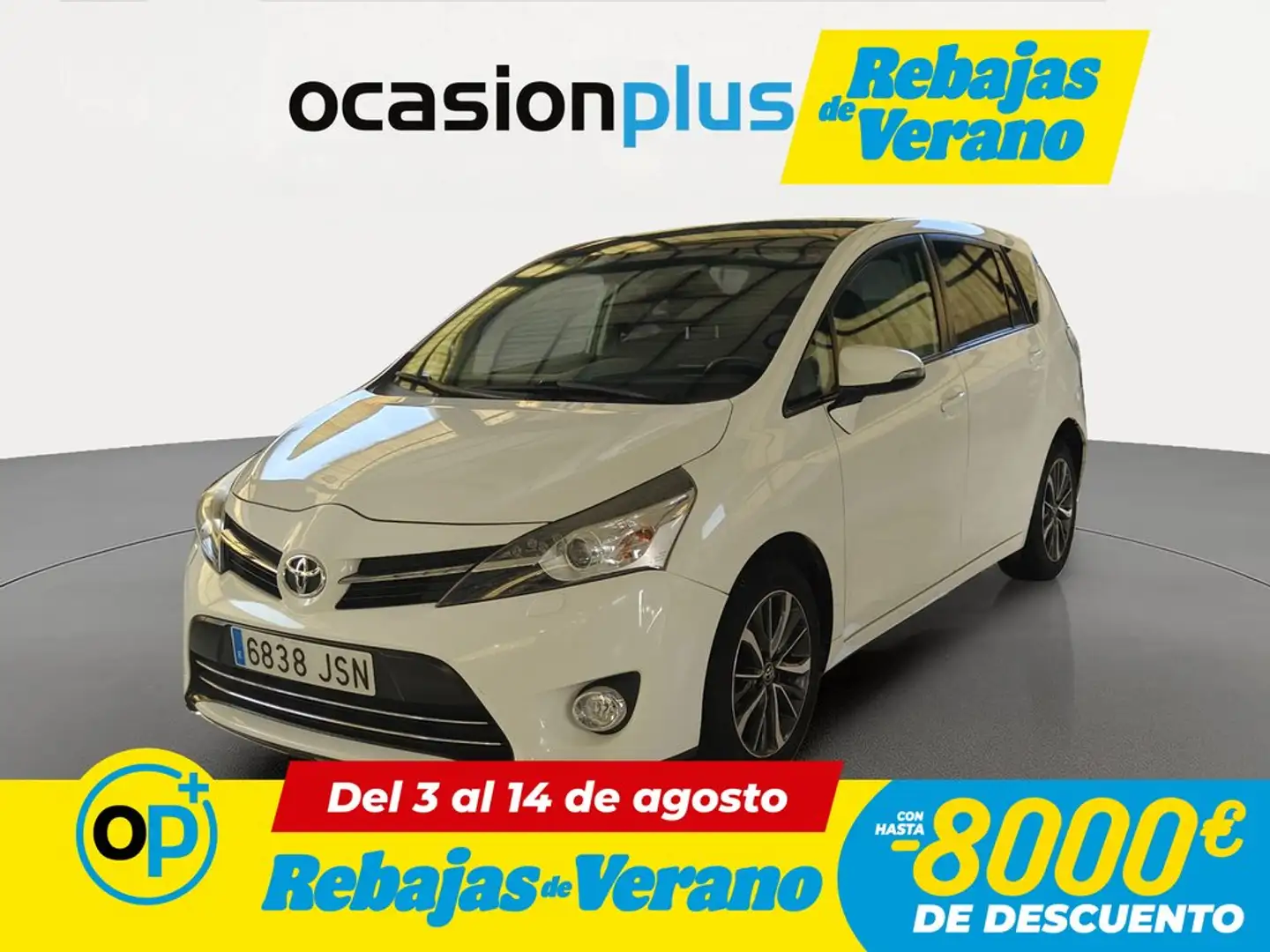 Toyota Verso 130 Advance 7pl. Blanco - 1