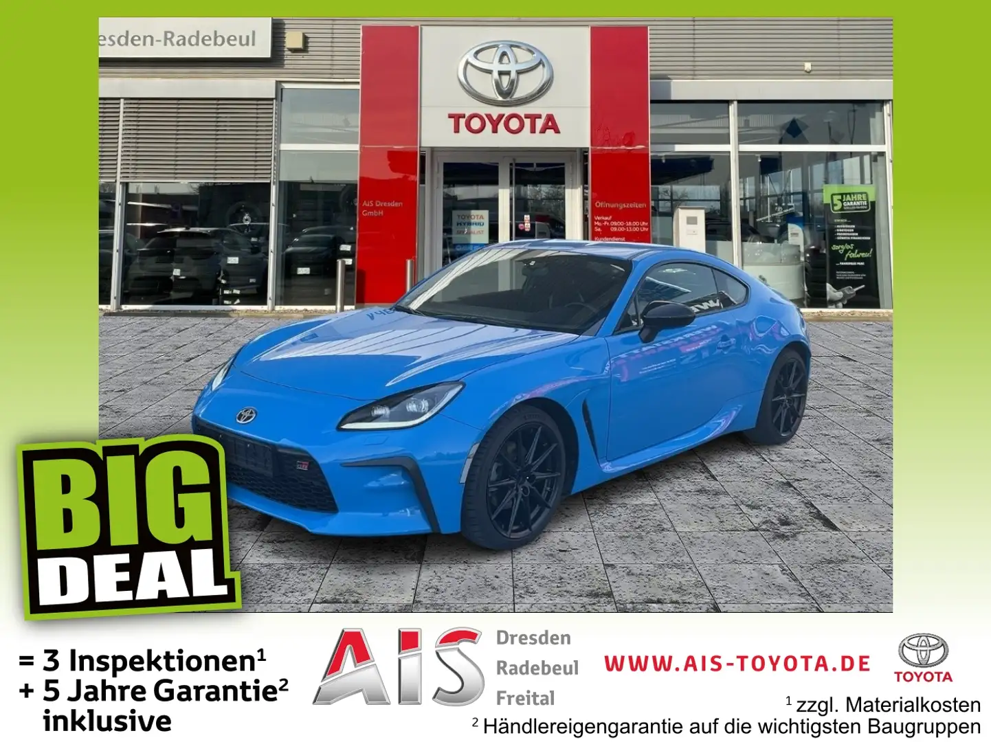 Toyota GR86 2.4 ACC*LED*APPLE*ANDROID Blauw - 1