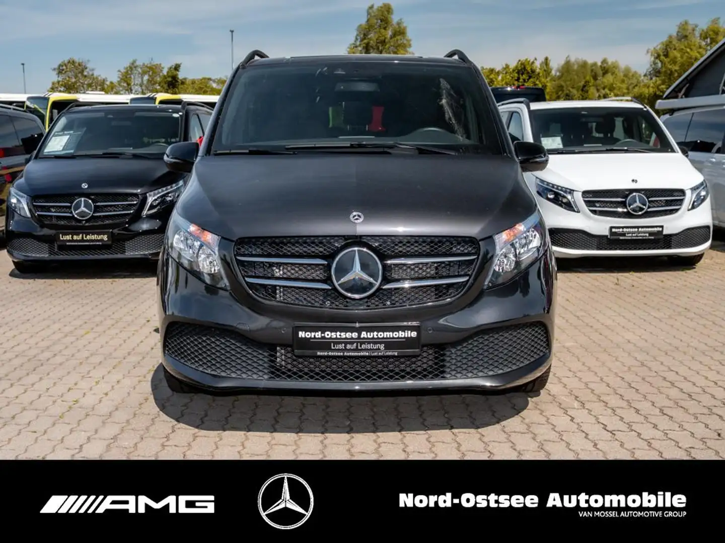 Mercedes-Benz V 220 EDITION LANG AHK DISTRONIC MBUX NAVI KLIMA Сірий - 2