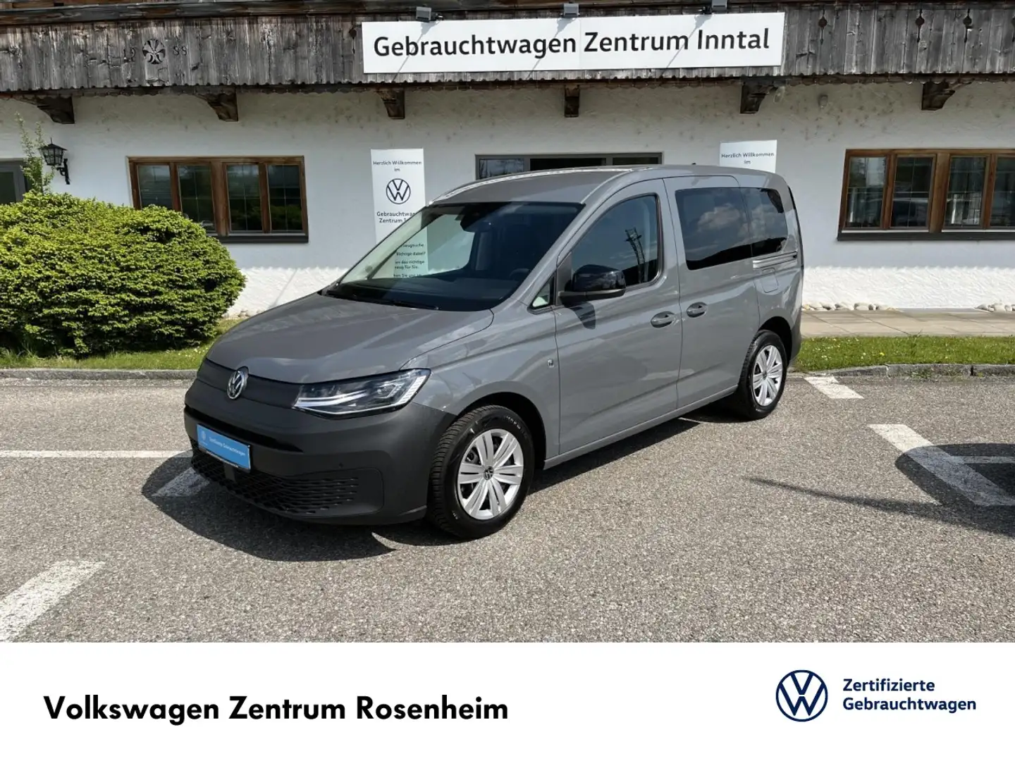 Volkswagen Caddy Basis 1,5 TSI (Navi+RearView+App-Connect) Klima Gris - 1
