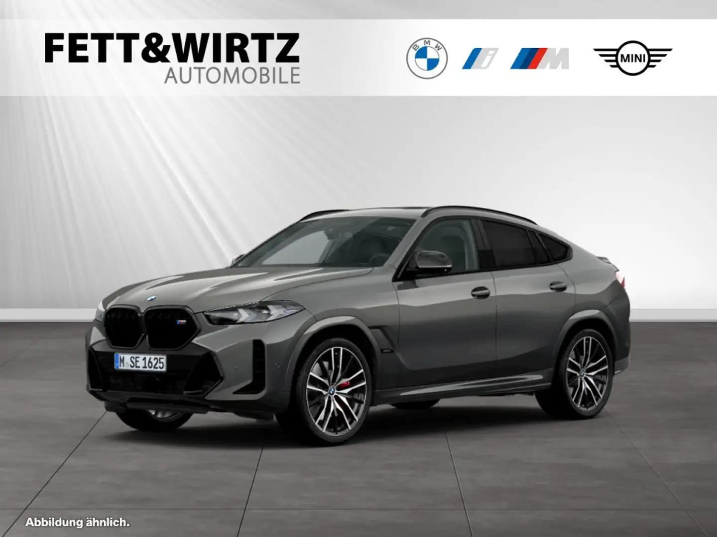 BMW X6 M60i xDrive 22"LM|AHK|SkyLounge|Massage|B&W Gris - 1