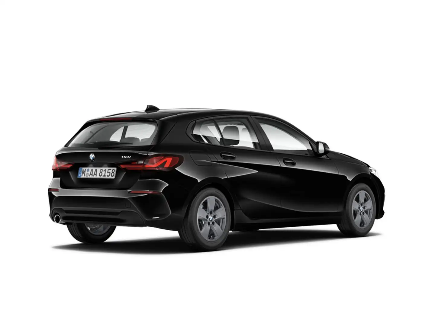 BMW 118 i Advantage LED W-LAN NAVI SHZ PDC KLIMA Schwarz - 2