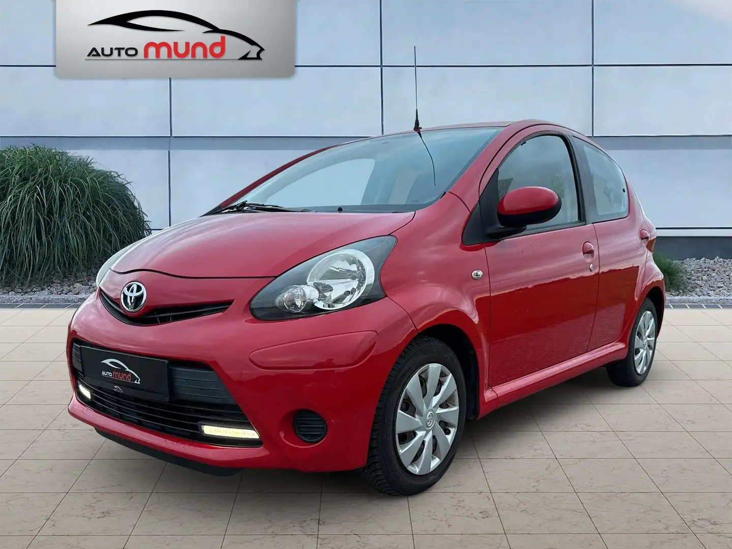 Toyota Aygo Cool Go*PDC*Klima*Allwetter* Rot - 1