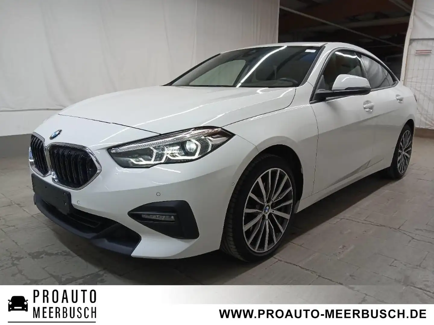BMW 218 i Gran Coupe ACC/HEADUP/PANORAMA/H&K/KMFRTZGNG Weiß - 1