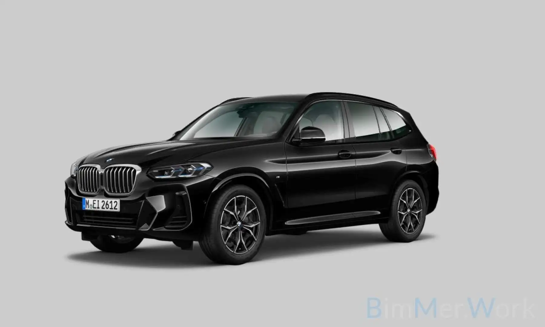 BMW X3 M Sport Laser DAB Kamera HUD DisplayKey Noir - 1