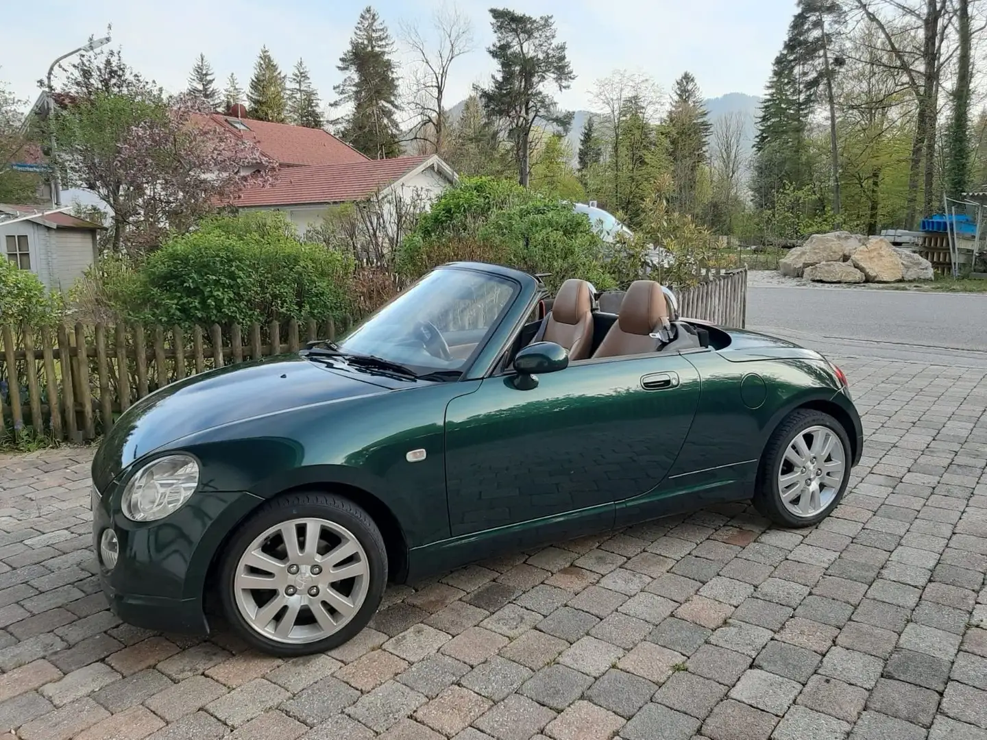 Daihatsu Copen Sunshine Cabrio / Roadster zelena - 1