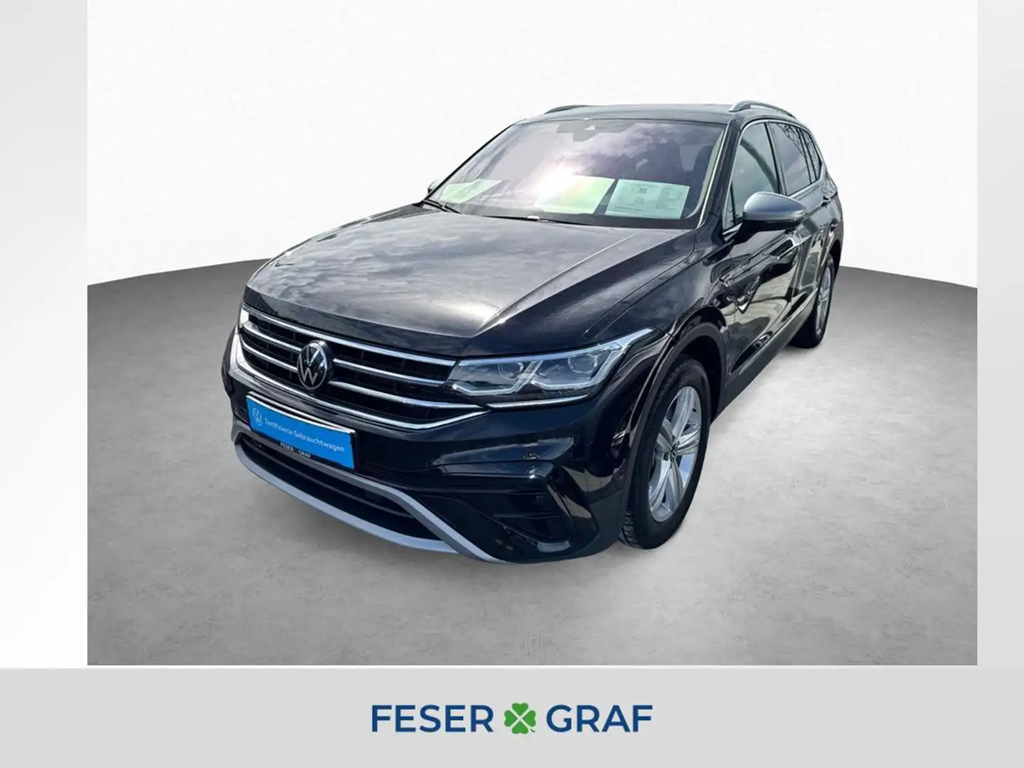 Volkswagen Tiguan Allspace Elegance 2.0 TDI DSG 193PS Schwarz - 1