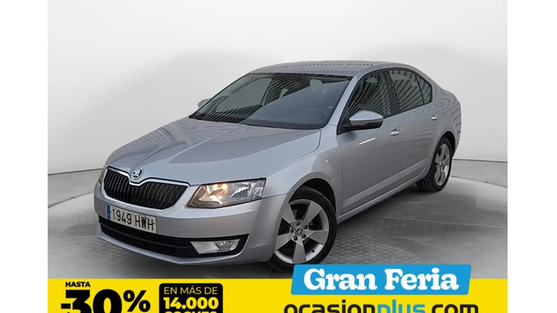 Skoda Octavia 2.0TDI CR Elegance Plateado - 1