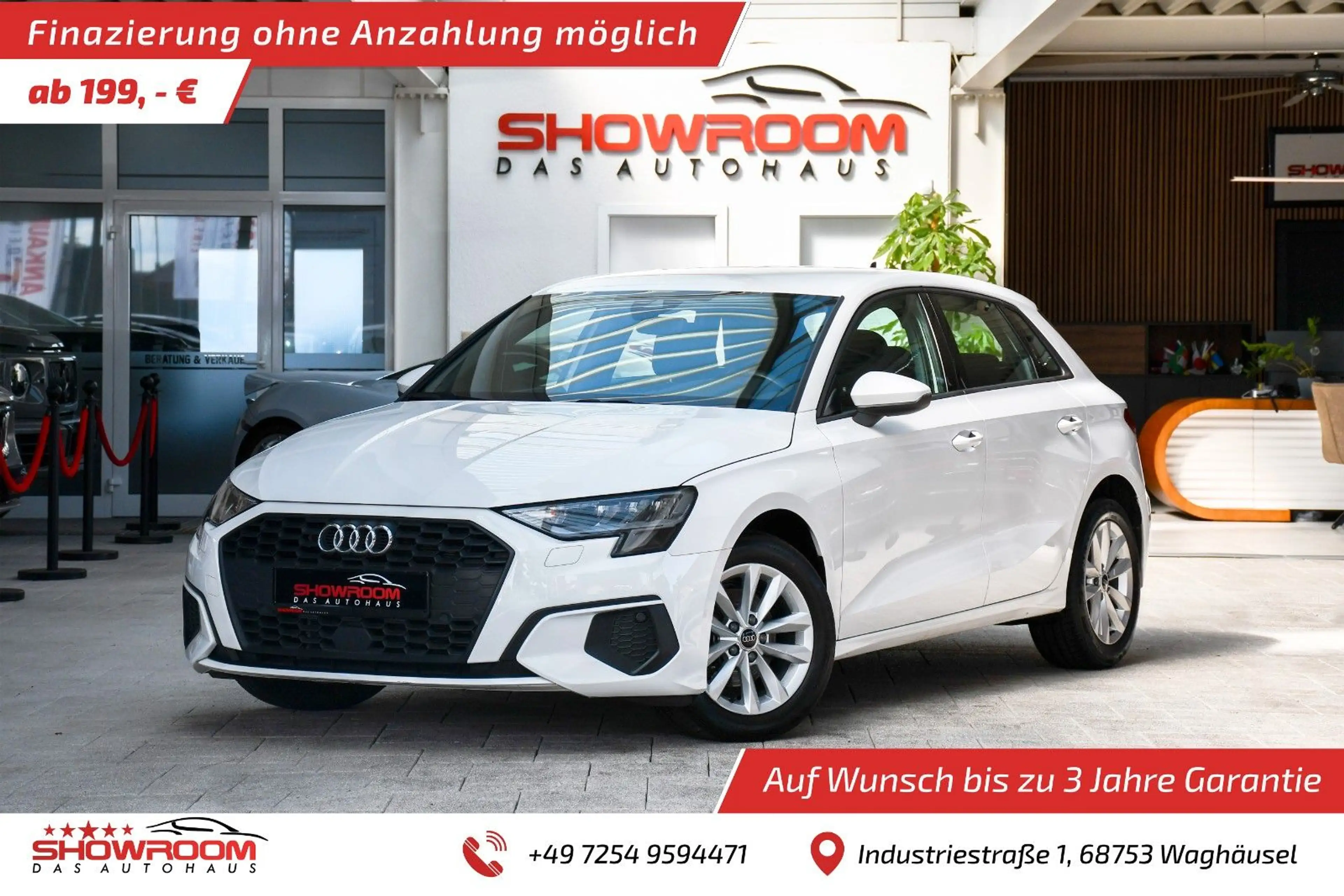 Audi A3 Sportback 30 TFSI basis Kam Navi Autom 1.Hand