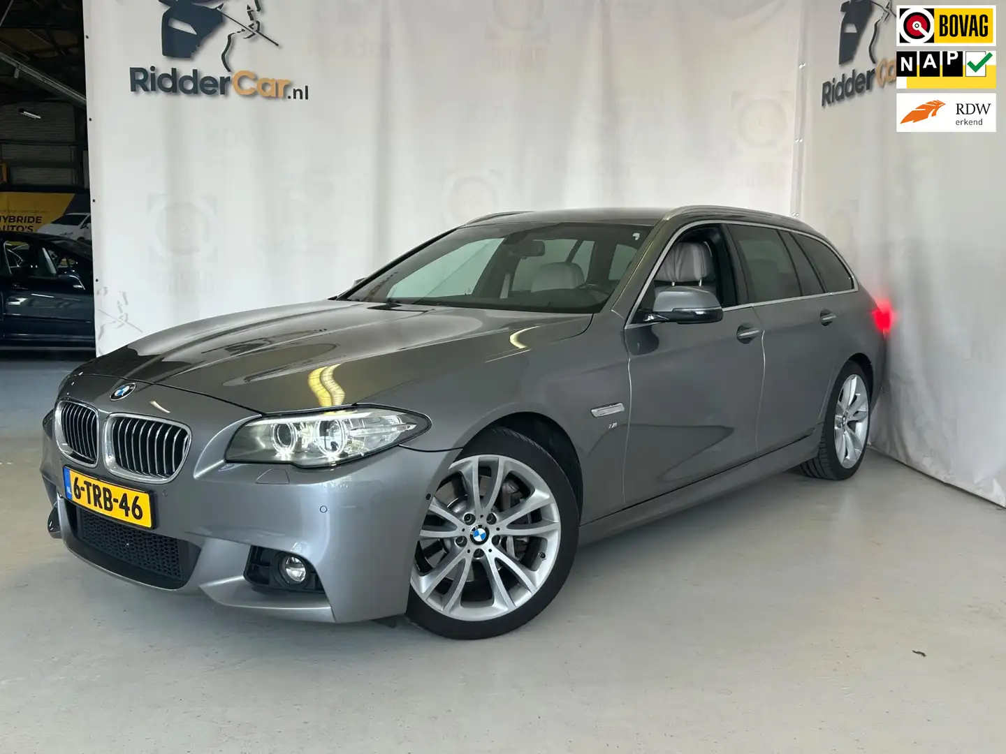 BMW 5-serie Touring E528i Luxury Edition|GARANTIE|NAP| Gris - 1