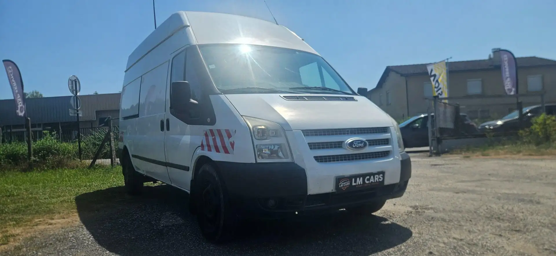 Ford Transit FOURGON Blanc - 2