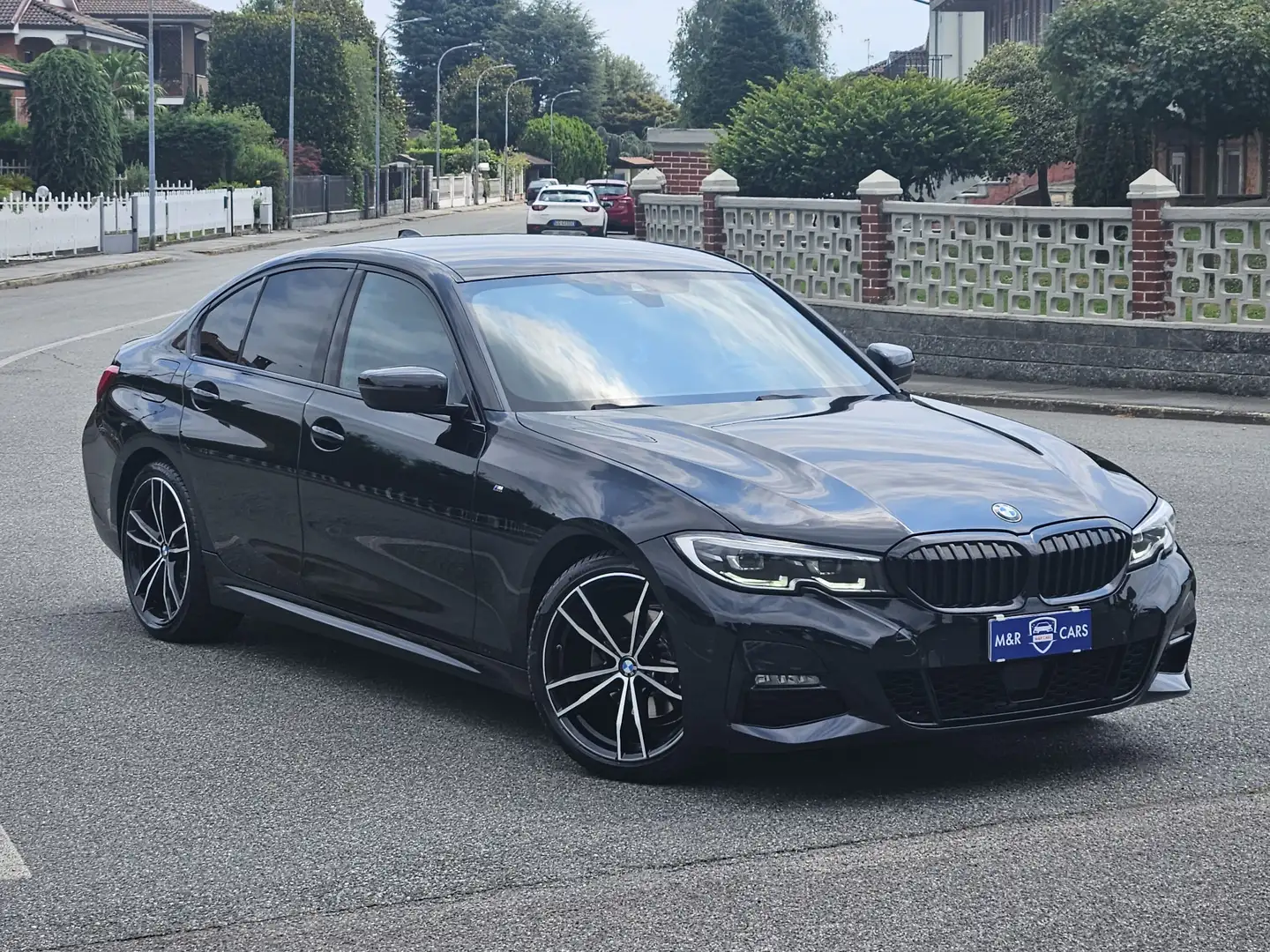 BMW 320 320d Msport auto Berlina EUROD TEMP Nero - 1