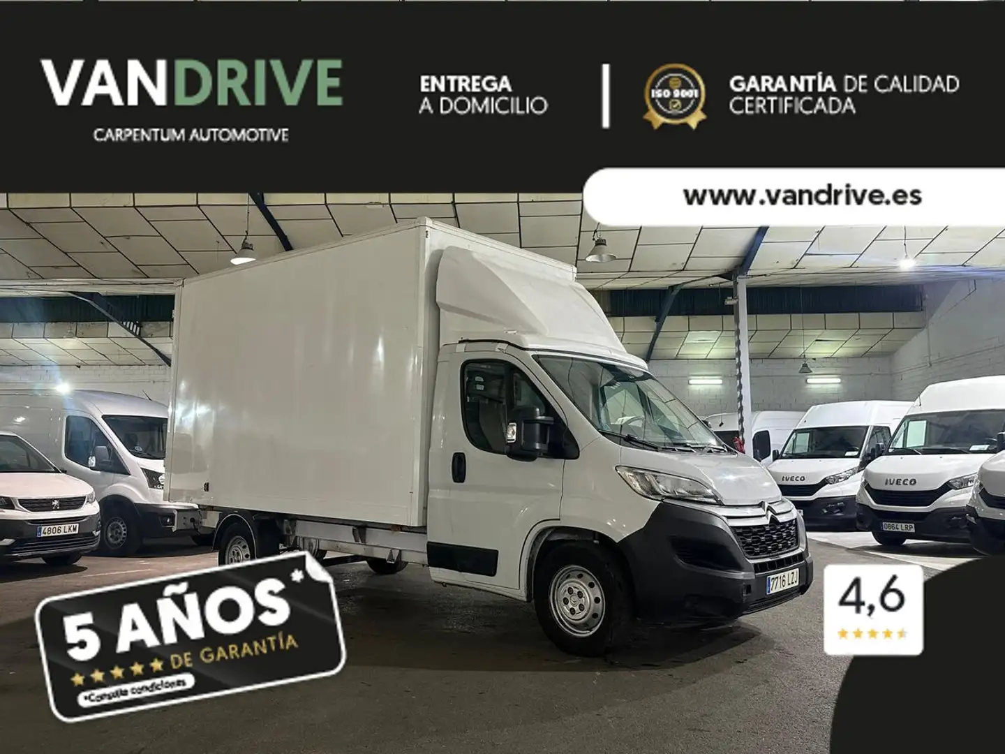 Citroen Jumper Piso Cabina 2.0BlueHDi 35 L3 Heavy 130 Blanc - 1