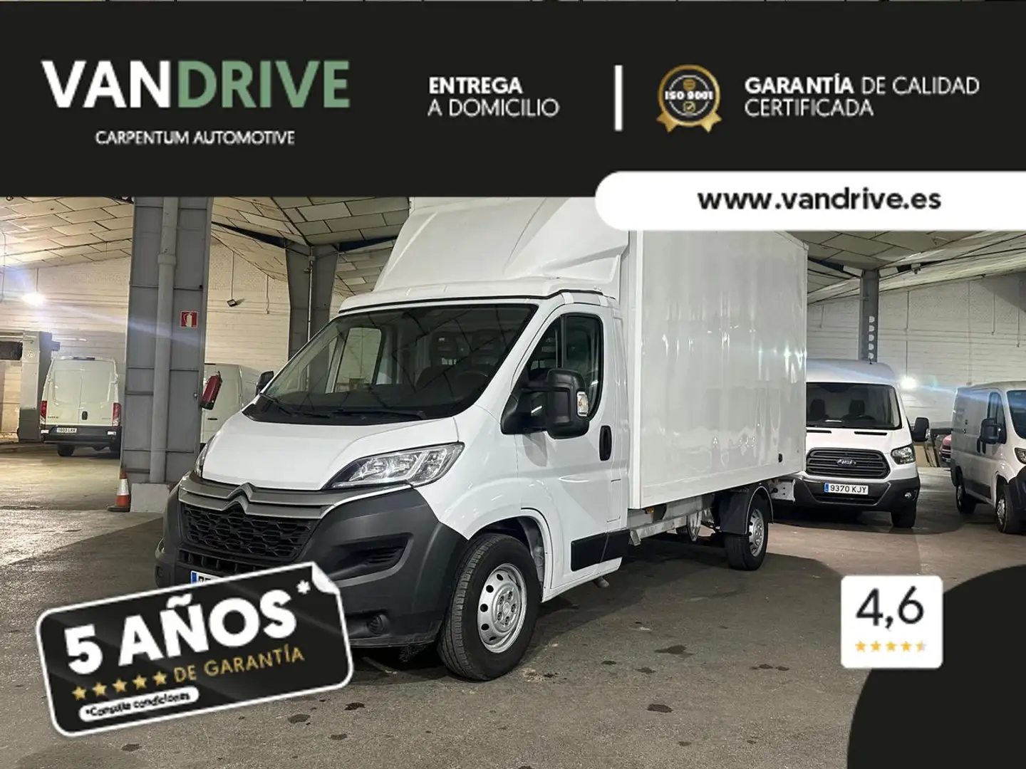Citroen Jumper Piso Cabina 2.0BlueHDi 35 L3 Heavy 130 Blanco - 2