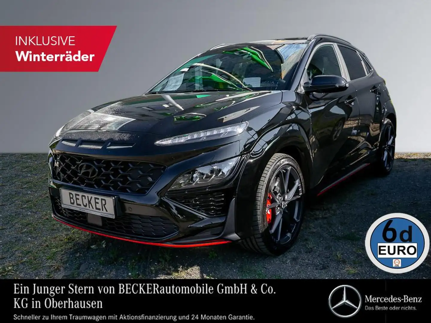 Hyundai KONA N PERFORMANCE 2WD KAMERA NAVI HEAD UP ACC Schwarz - 1