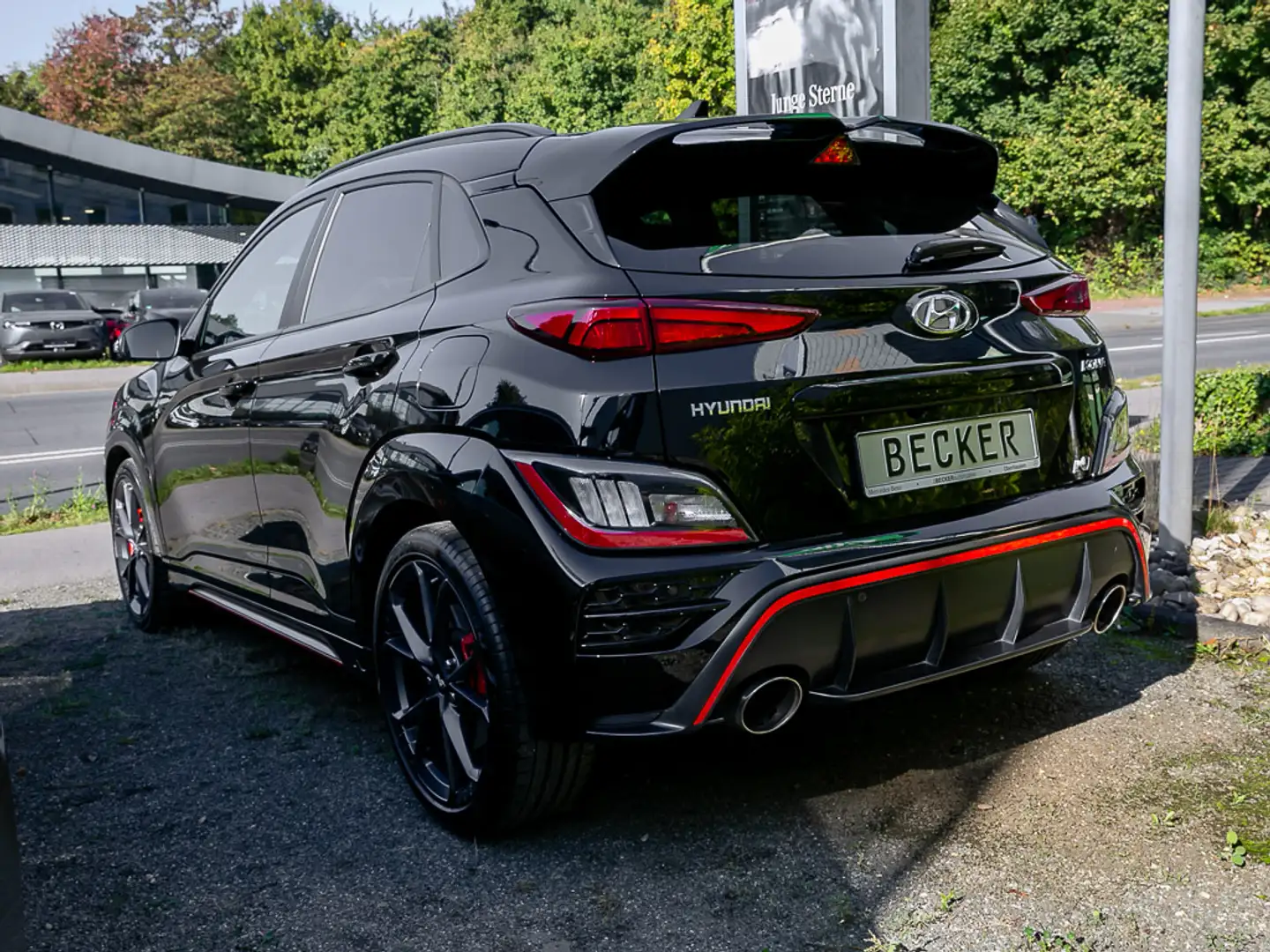 Hyundai KONA N PERFORMANCE 2WD KAMERA NAVI HEAD UP ACC Schwarz - 2
