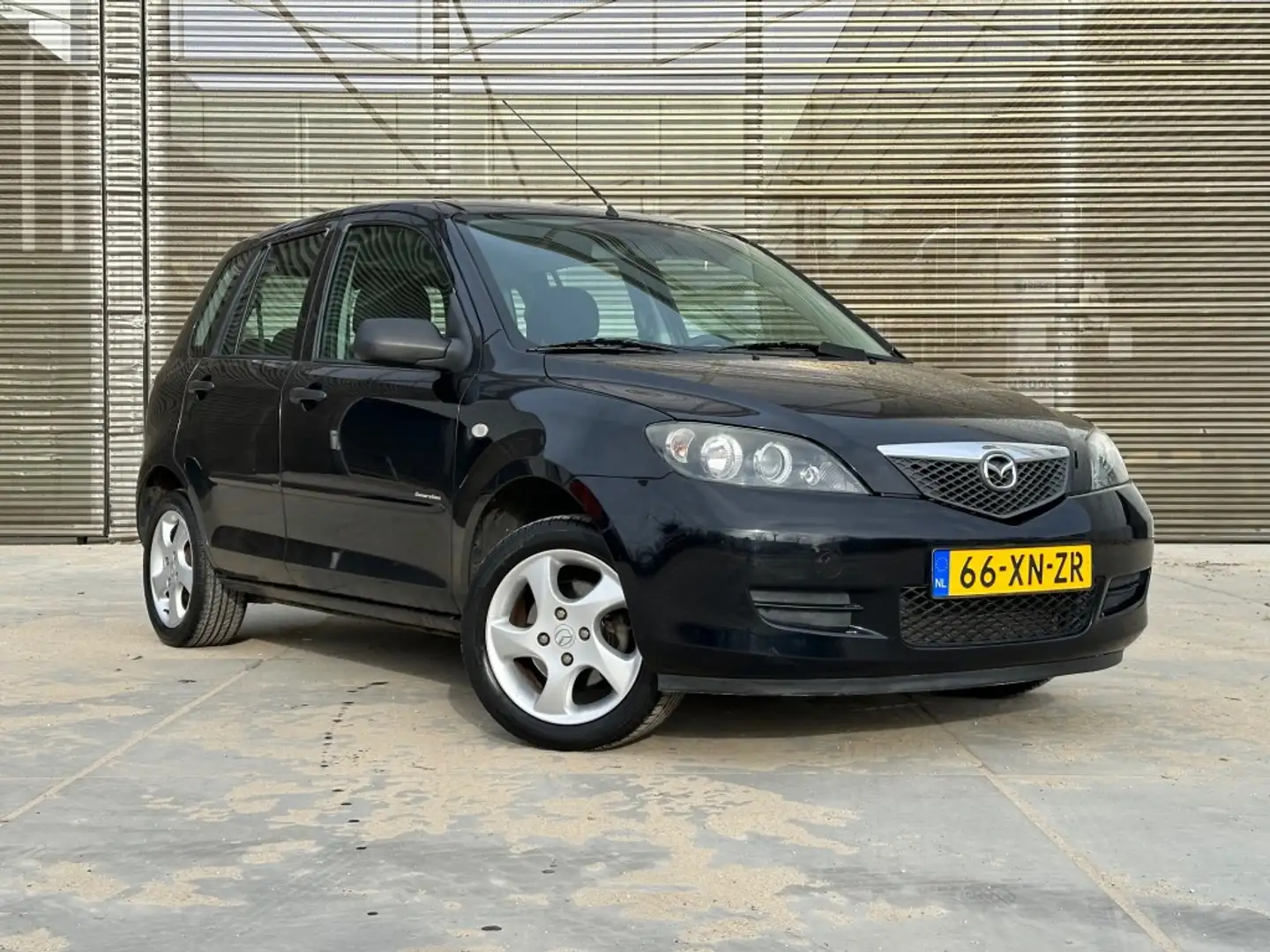 Mazda 2 1.4 TOURING AIRCO/LM VELGEN !! Zwart - 2