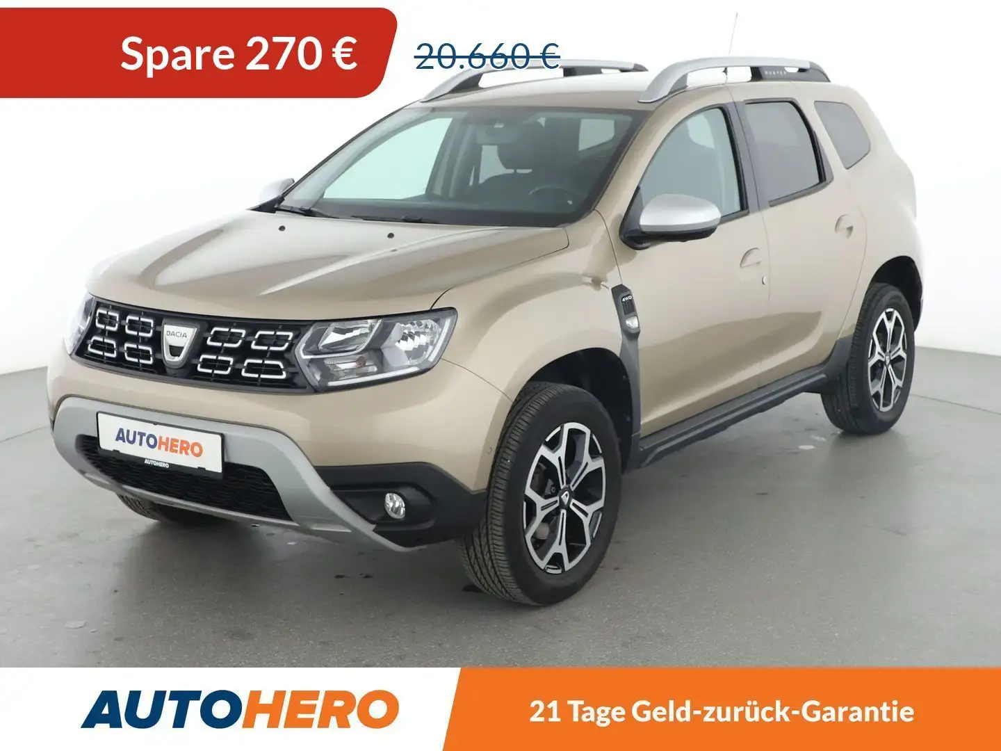 Dacia Duster 1.5 Blue dCi Prestige 4x4*NAVI*TEMPO*PDC*SHZ*KLIMA Grau - 1