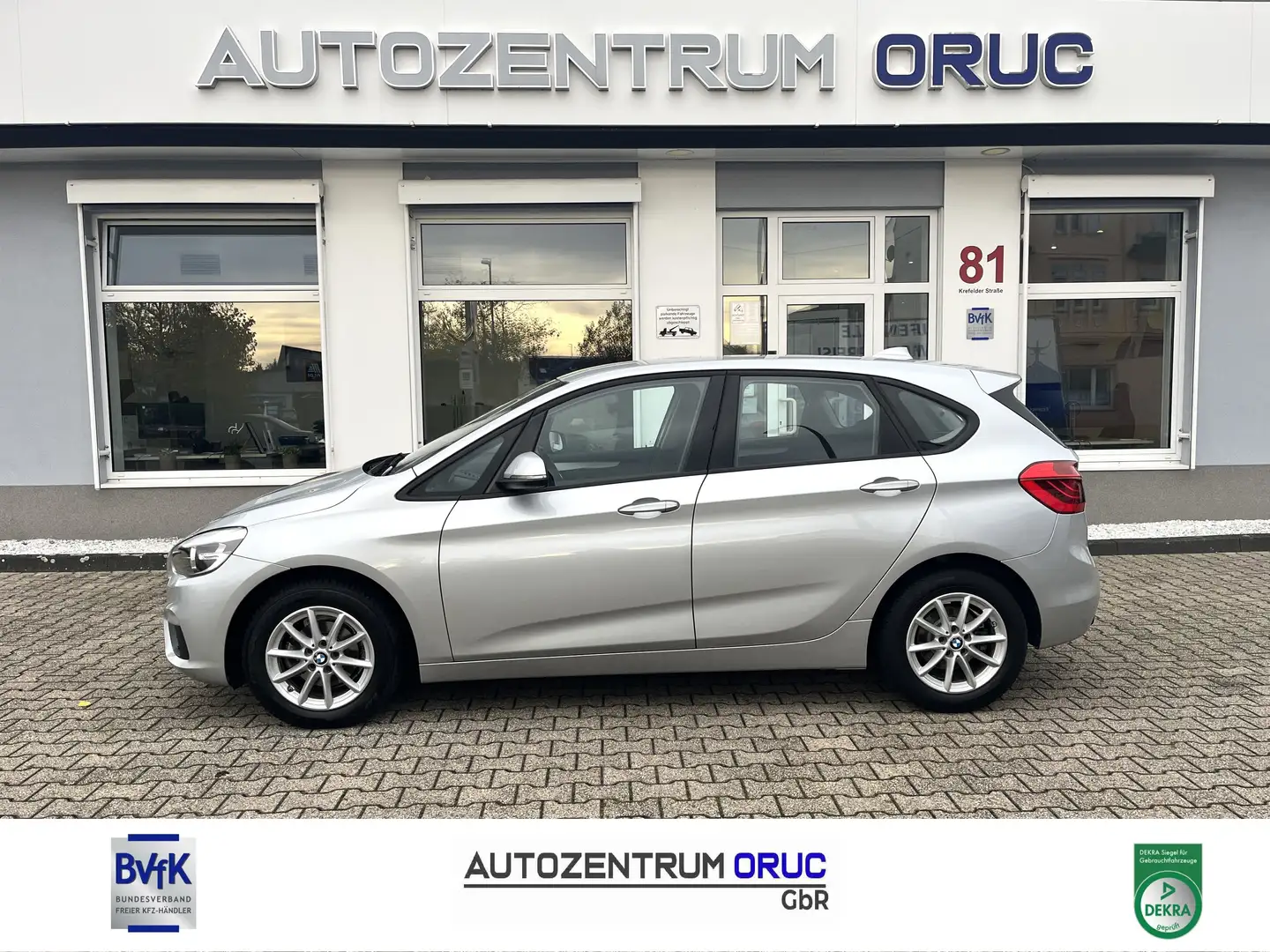 BMW 216 i Active Tourer Advantage*Allwetter*Klima* Silber - 1