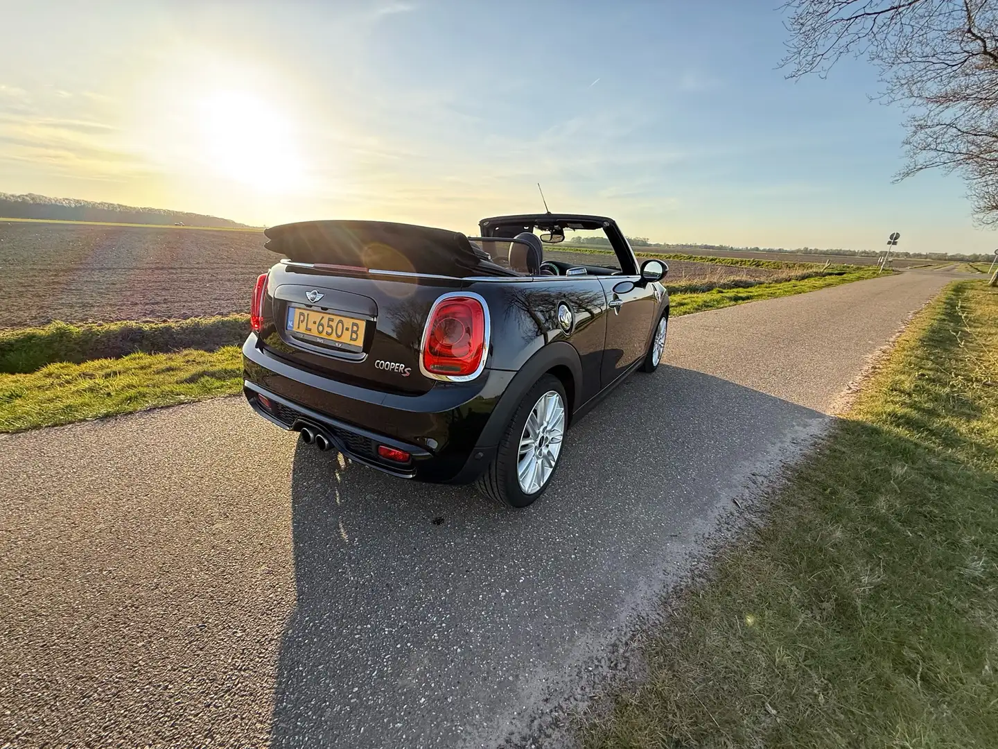 MINI Cooper S 2.0 Cabrio Chili Serious Business Zwart - 2