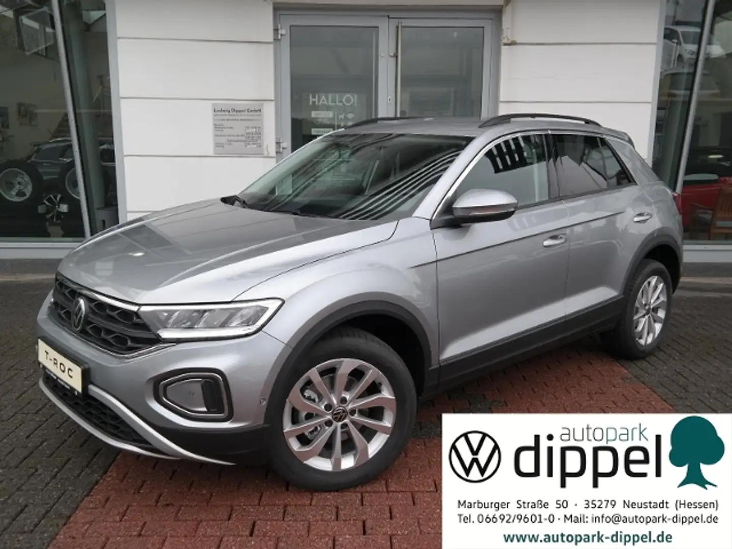 Volkswagen T-Roc 1.5 TSI Life DSG LED,Kamera,AppConnect,ACC,Keyles Argent - 1