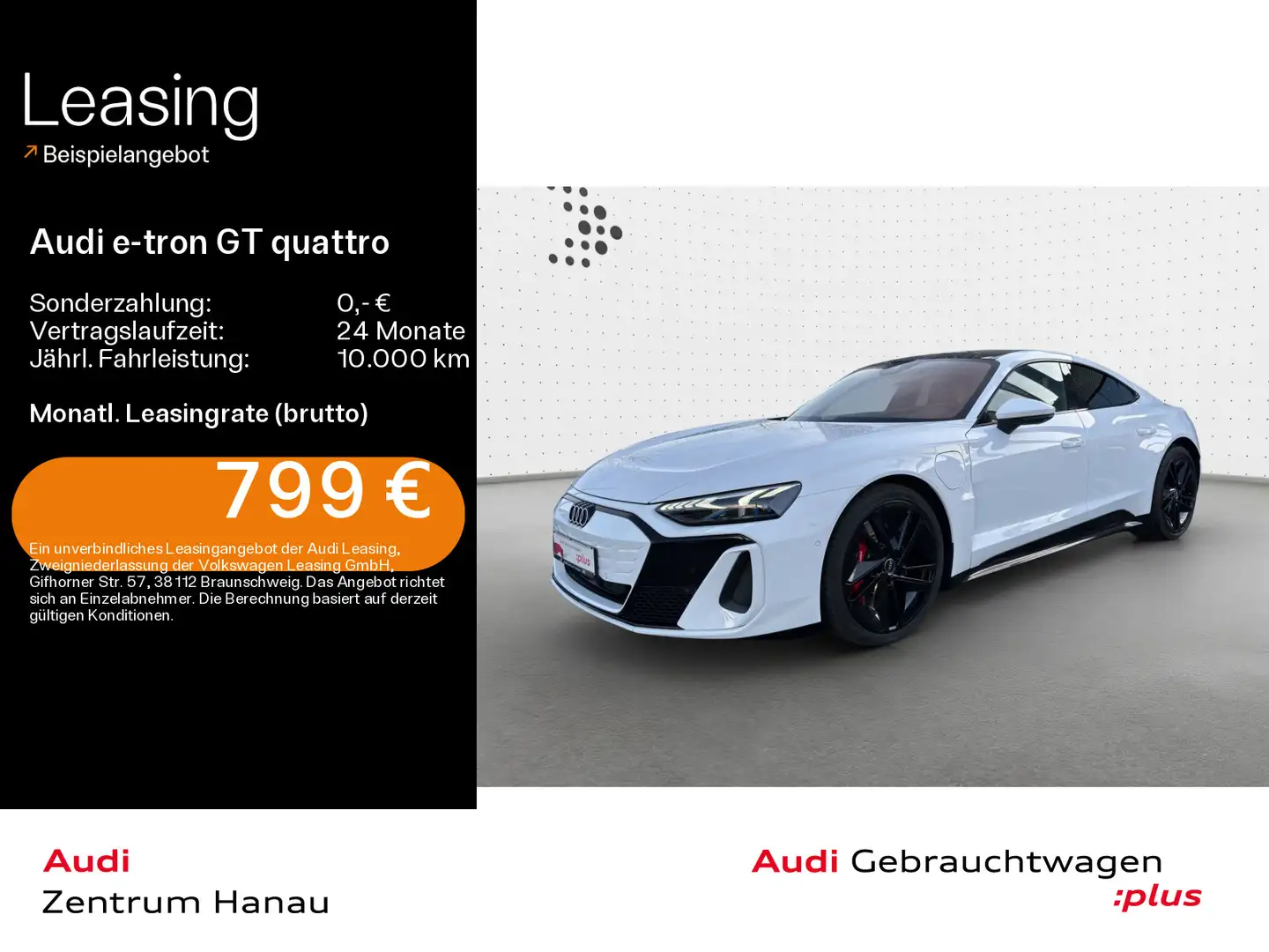 Audi e-tron GT e-tron GT S quattro*PANO*HUD*21ZOLL*LASER*B&O*NA Alb - 1
