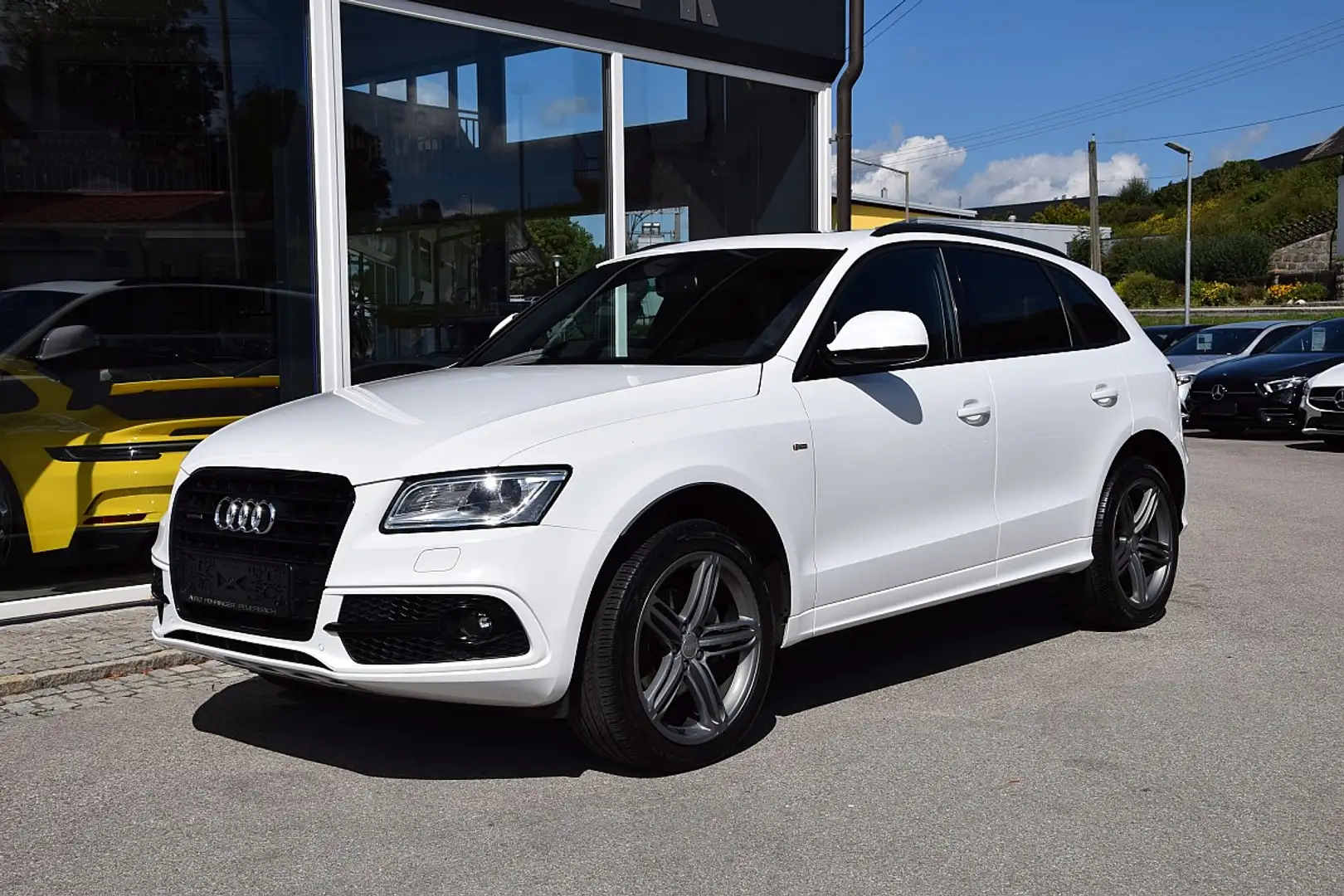 Audi Q5 2,0 TDI quattro Sport S-tronic *S-Line* Bianco - 2