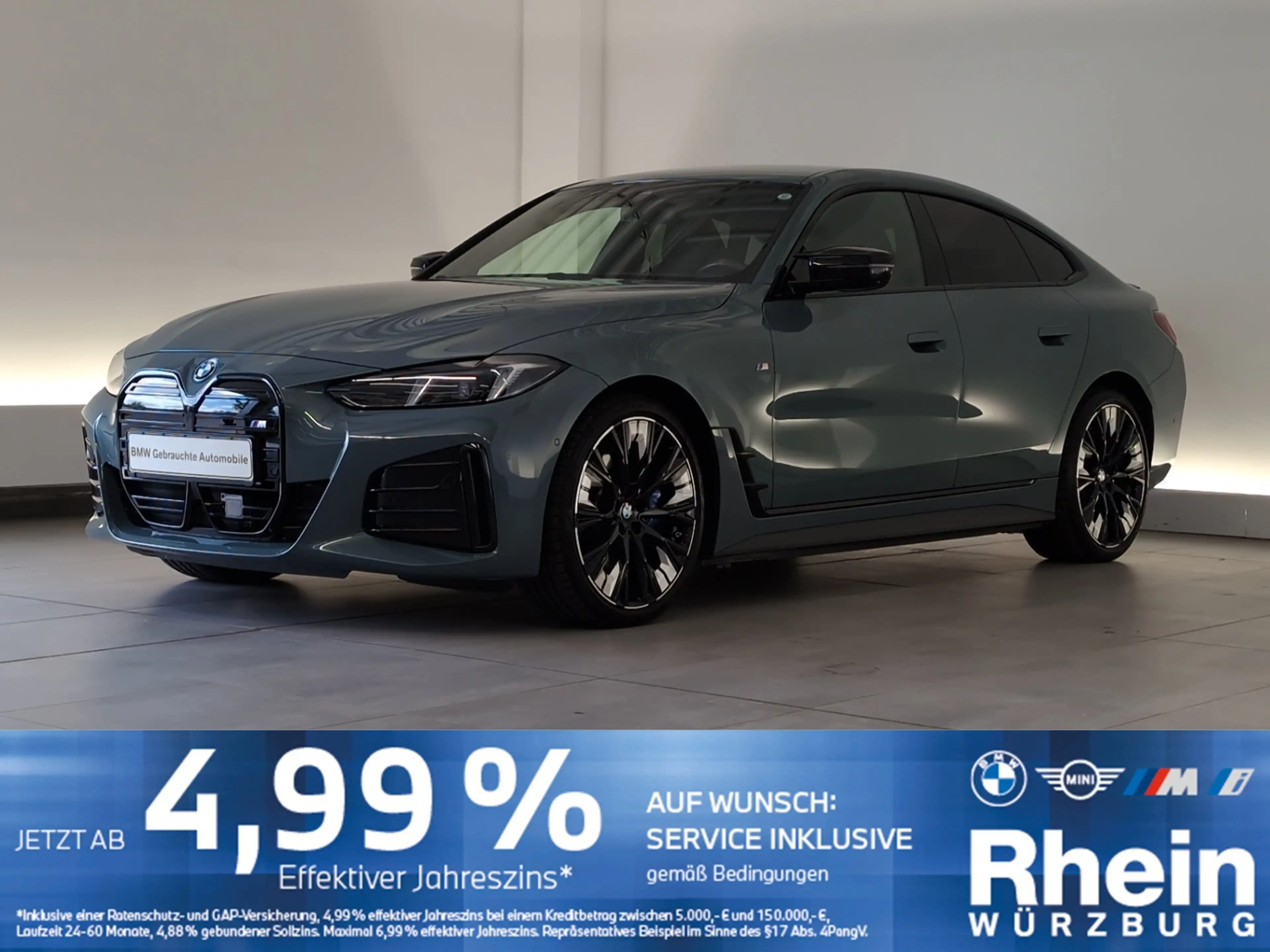 BMW i4 M50 xDrive Gran Coupé Navi/LED/360°/H&K/SLI Navi/L — photo 2