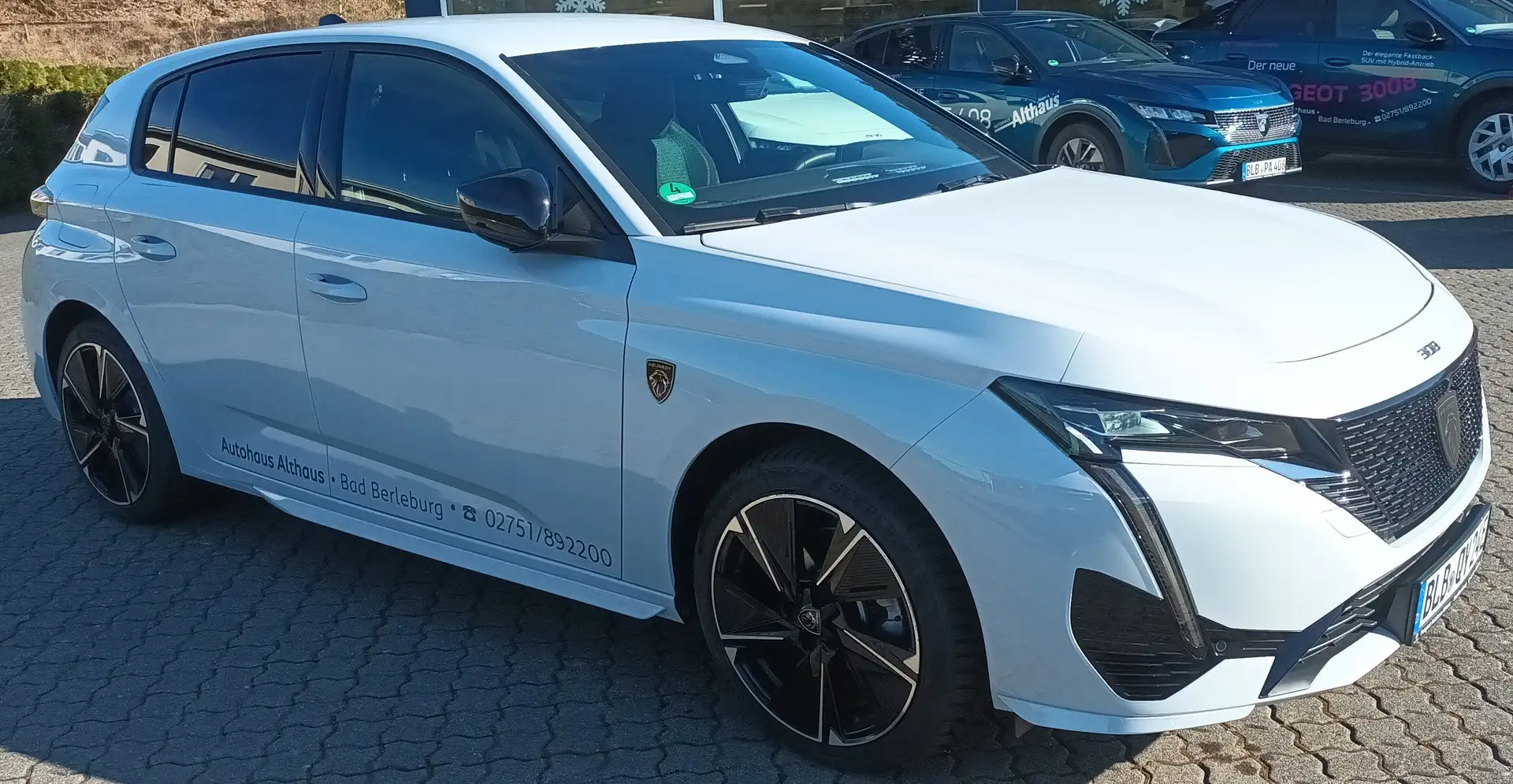Peugeot 308 First Edition Elektromotor 156 Sommer/Winter Alu White - 2