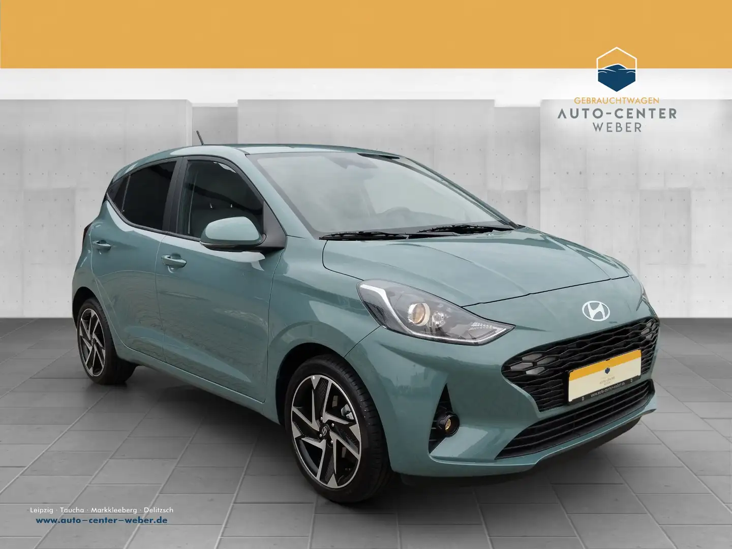 Hyundai i10 FL 1.2 Prime DynLicht*Fernlichtass.*Kam.*LM Grün - 1
