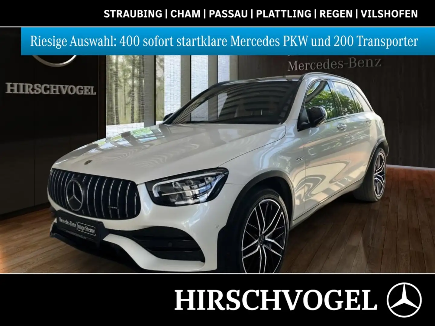 Mercedes-Benz GLC 43 AMG 4M Night+Pano+AHK+DISTRON+HUP+KEYLESS Alb - 1