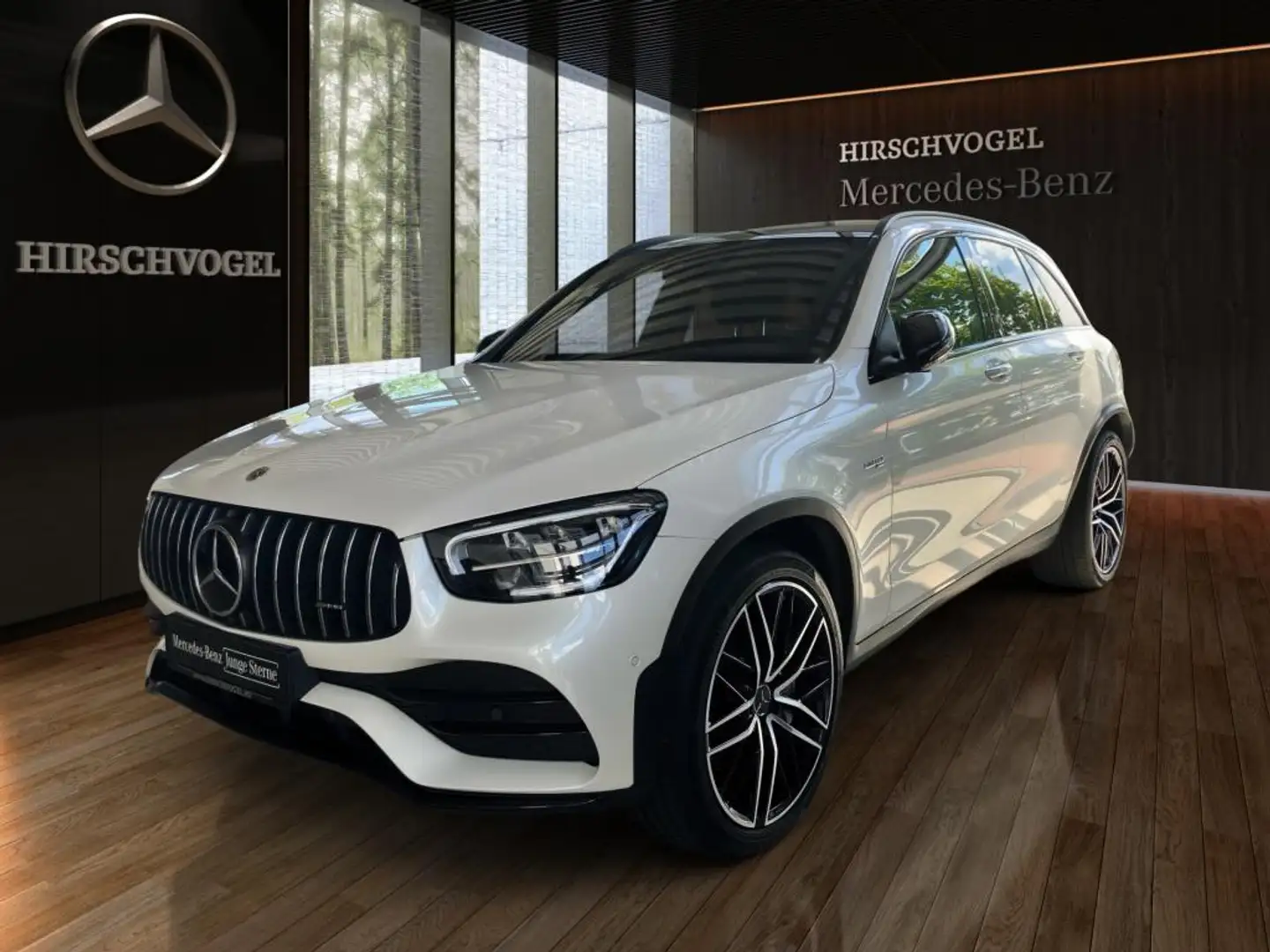 Mercedes-Benz GLC 43 AMG 4M Night+Pano+AHK+DISTRON+HUP+KEYLESS Alb - 2