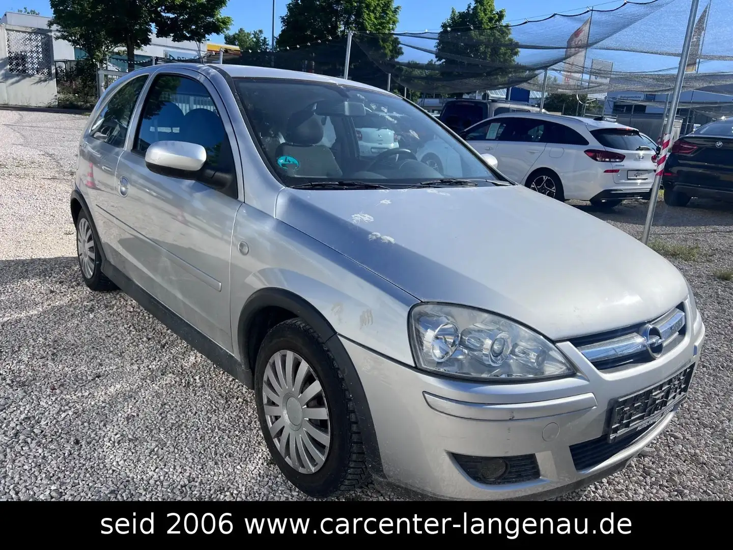 Opel Corsa C Edition TÜV 10.2025 Silber - 1