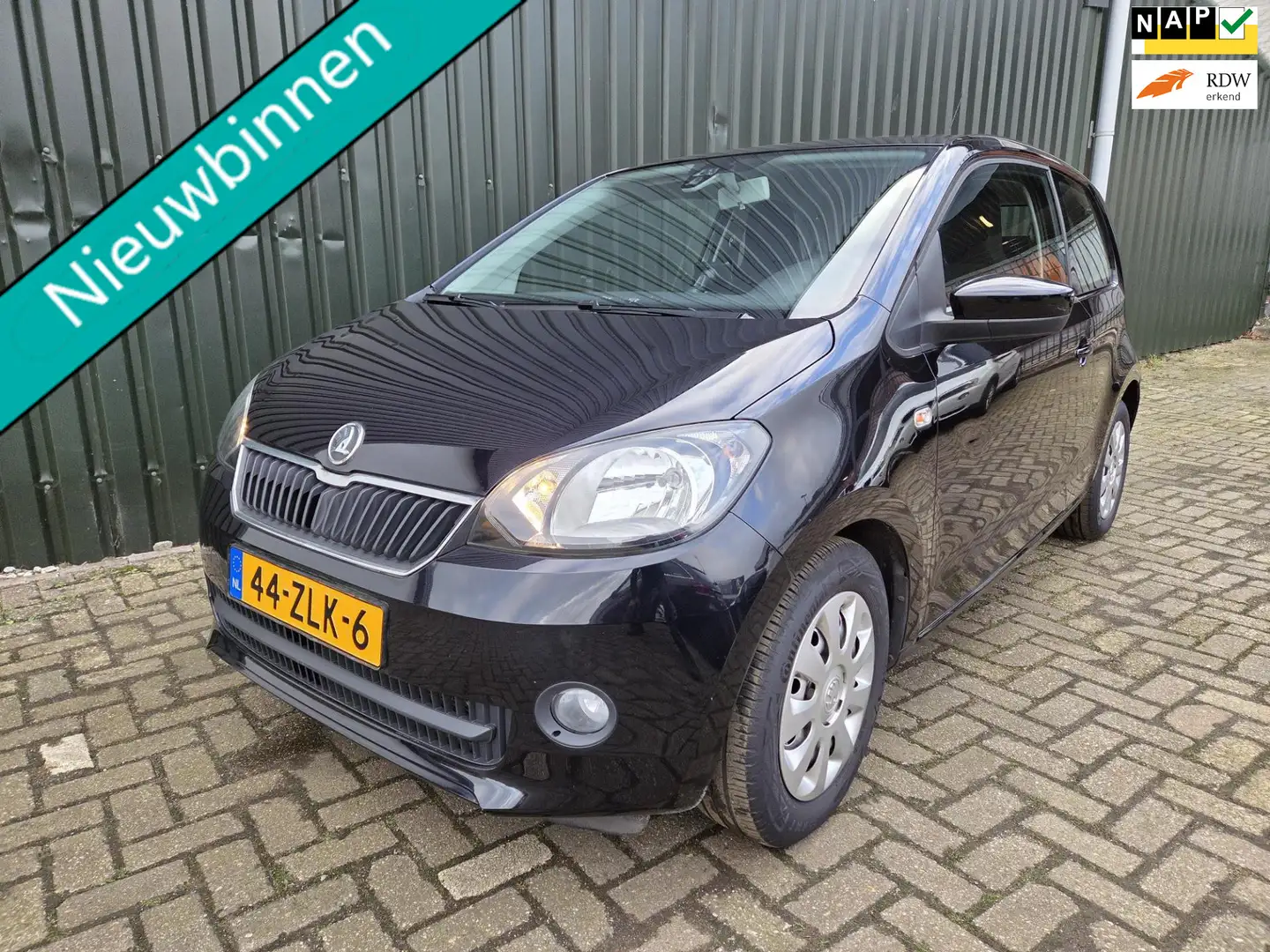 Skoda Citigo 1.0 1e eigenaar dealer onderhouden Schwarz - 1