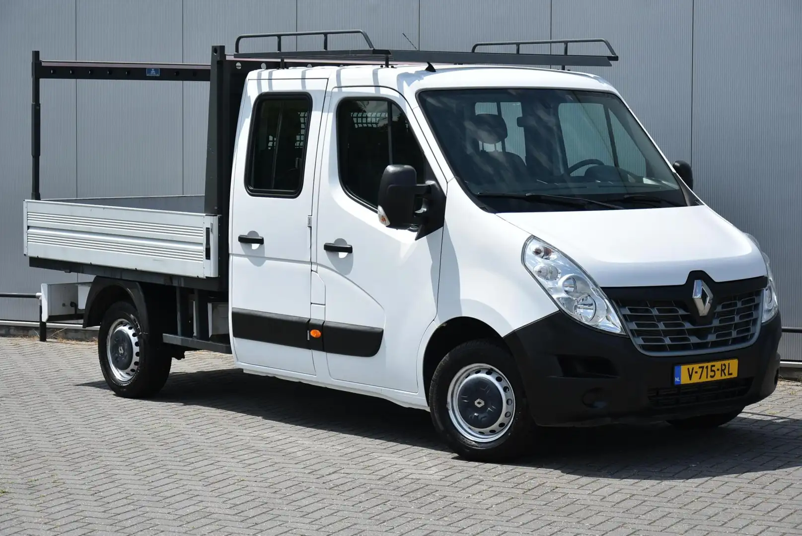 Renault Master T35 2.3 dCi L2 Pickup Airco Navi Cruise Imperiaal Blanco - 1