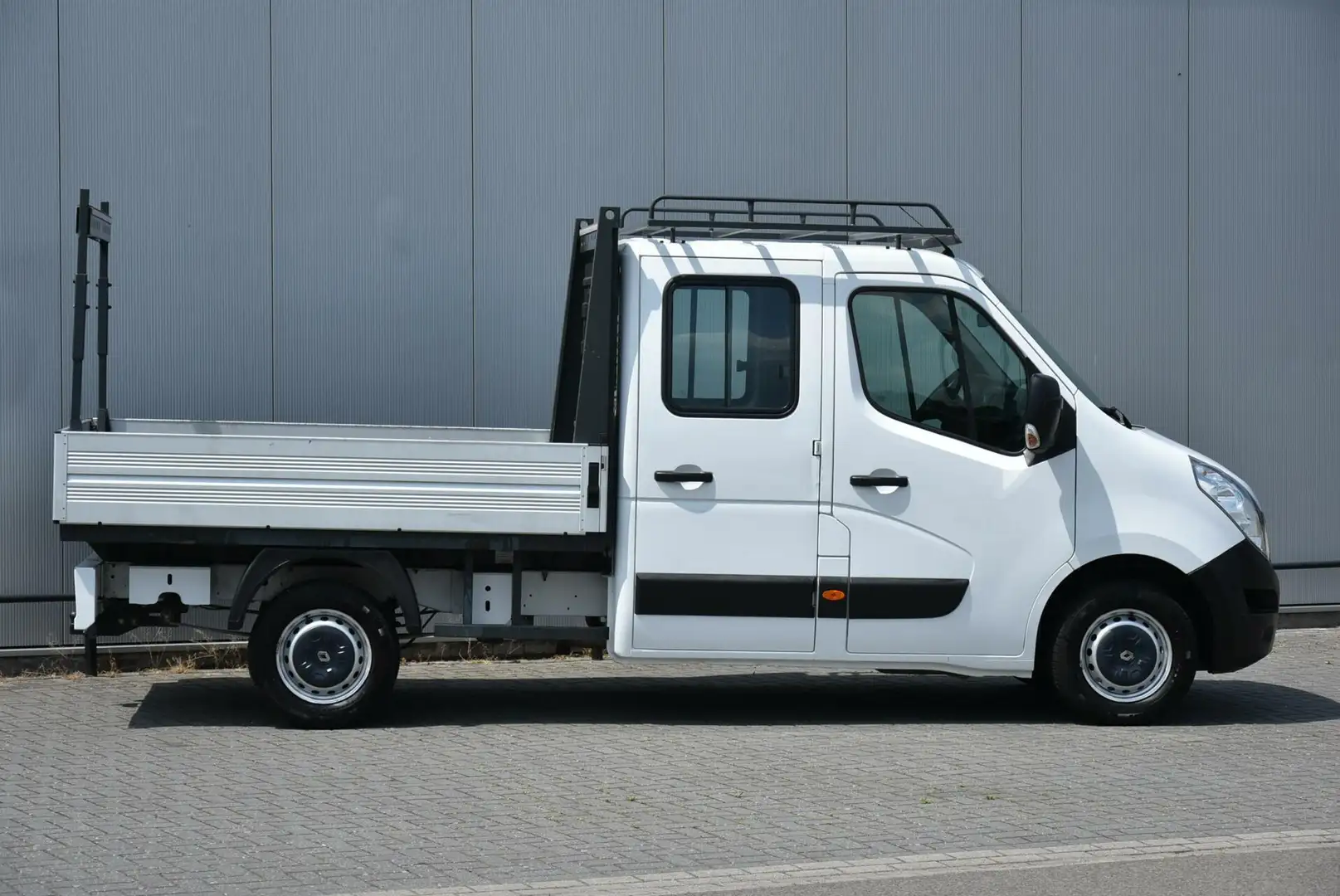 Renault Master T35 2.3 dCi L2 Pickup Airco Navi Cruise Imperiaal Blanco - 2