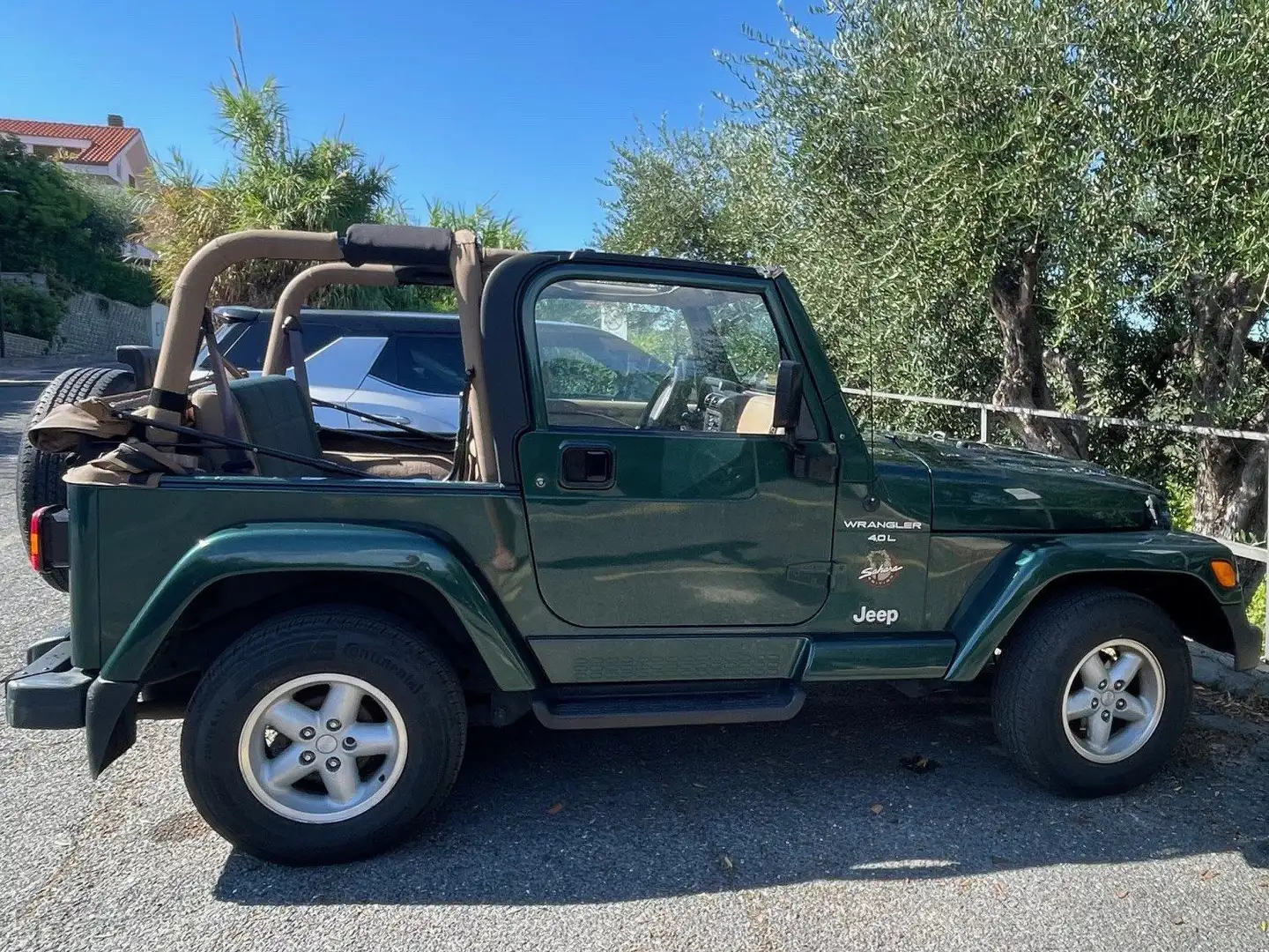 Jeep Wrangler Wrangler II 1998 Hard Top 4.0 Sport c/CL Verde - 2