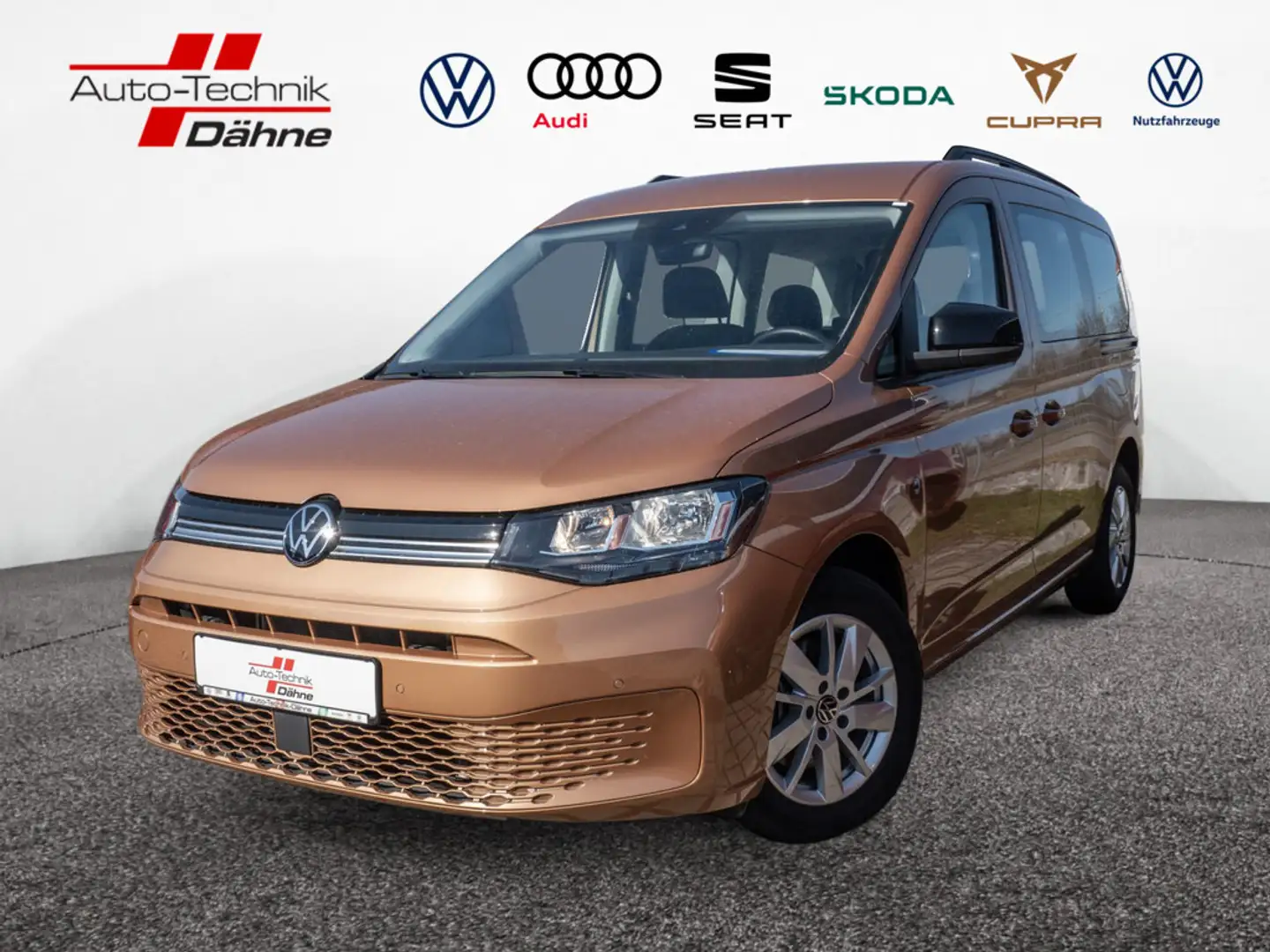 Volkswagen Caddy Maxi 2.0 TDI Life SHZ NAVI ACC 7-SITZER Bronze - 1