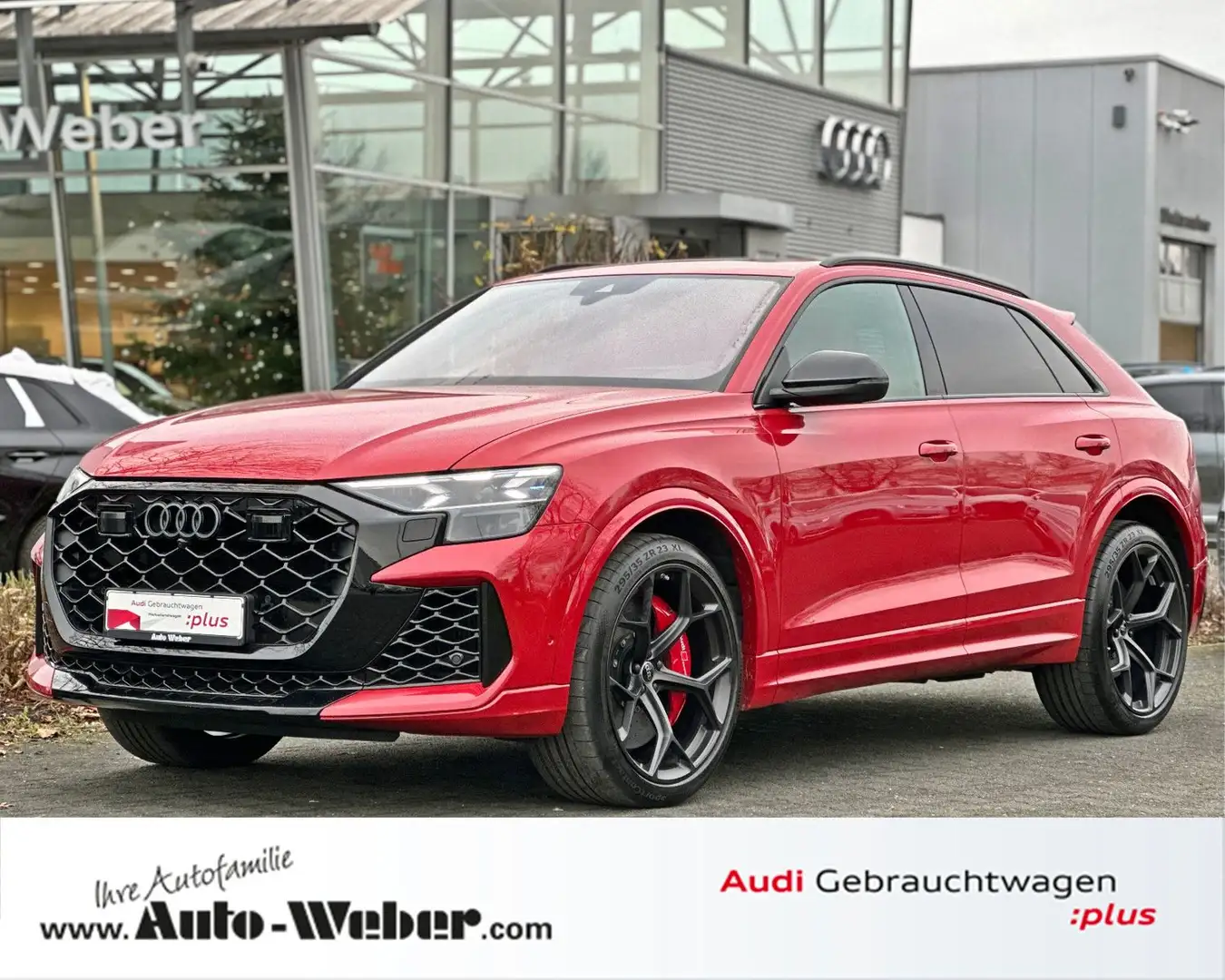 Audi RS Q8 performance BLACK KERAMIK PANO HUD OLED Rot - 1