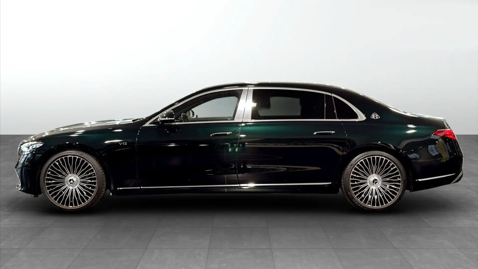 Mercedes-Benz S 680 Maybach 4Matic*TV*SitzKlim*ACC*HUD*4DBurme Grün - 2