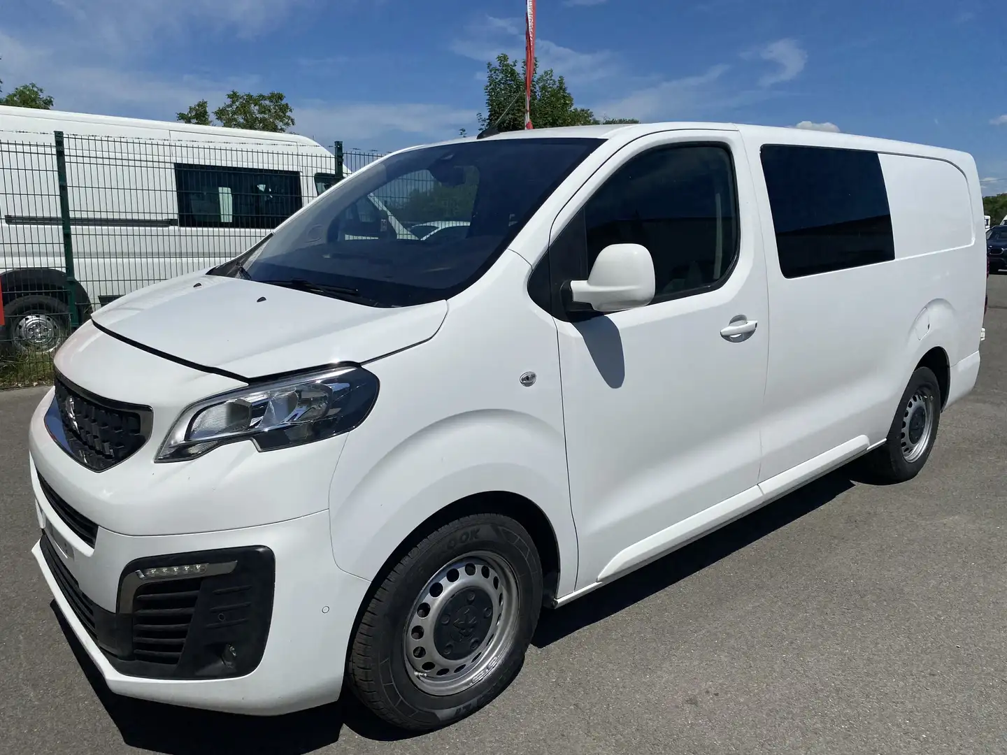 Peugeot Expert 2.0 DUB.CAB.AUTOMAAT-CAMERA-GPS-17.950€+BTW-TVA Blanc - 2