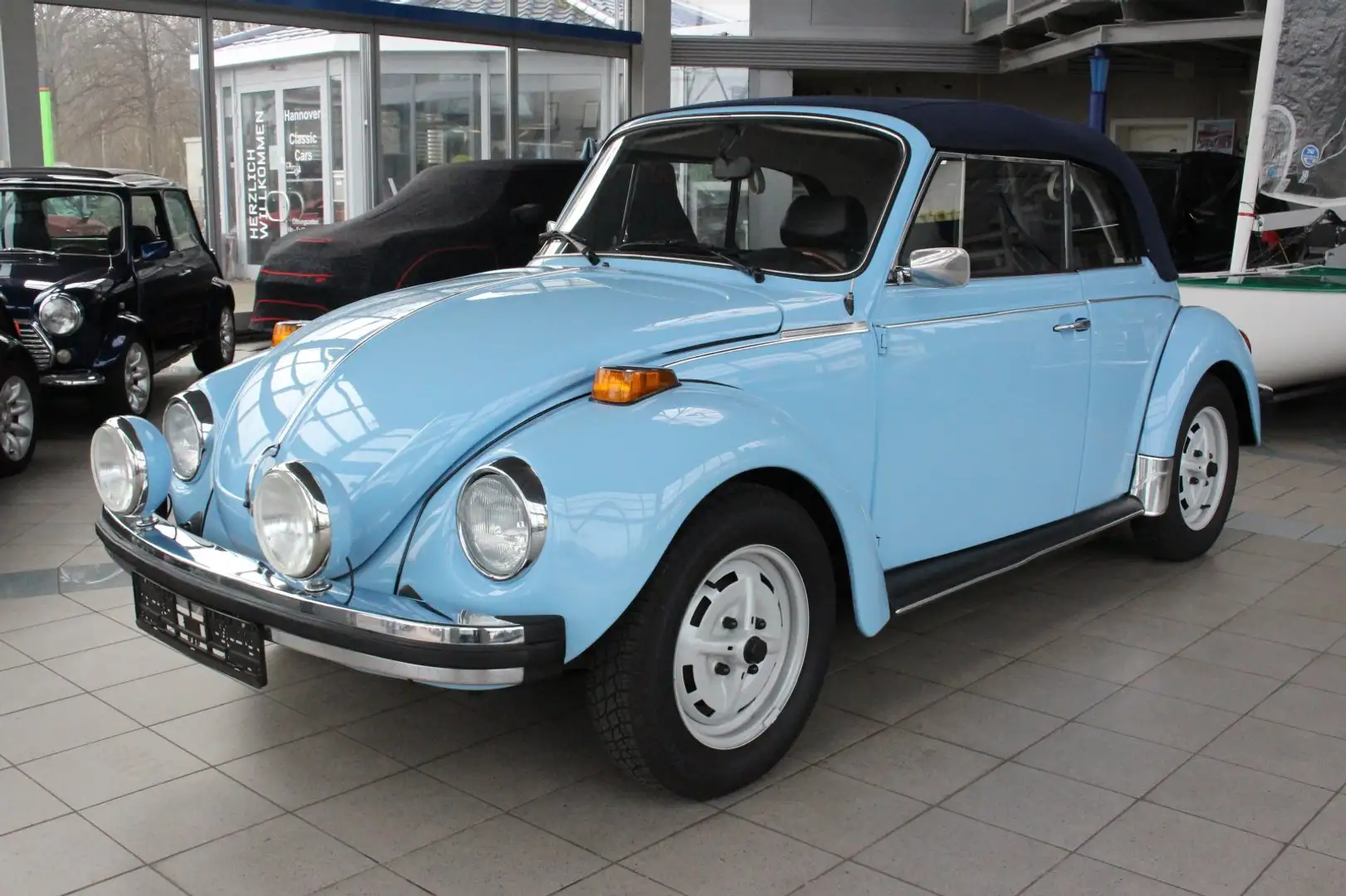 Volkswagen Käfer 1303 Cabrio Blau - 1