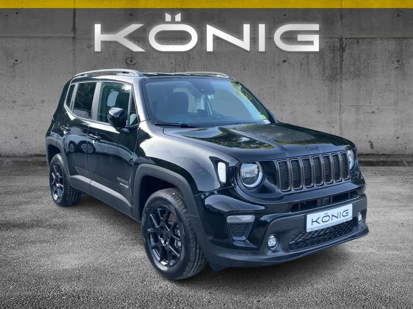 Jeep Renegade 1.3 PHEV Up Automatik 4x4 Klima* Schwarz - 2
