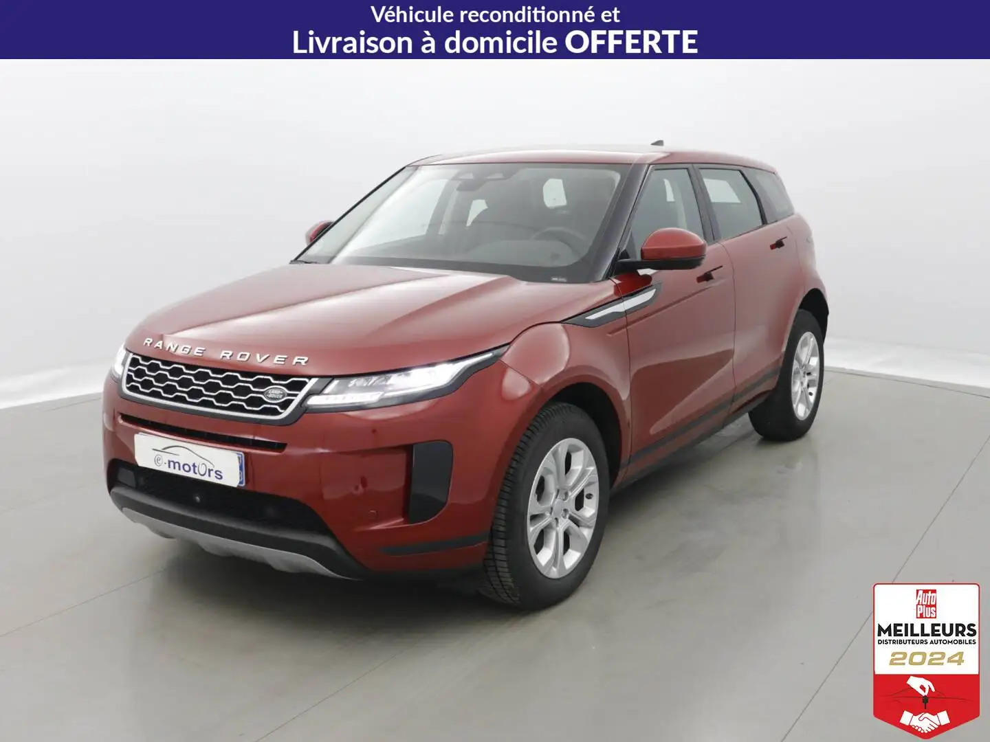 Land Rover Range Rover Evoque D165 AWD BVA9 S +Cuir électrique Rouge - 1