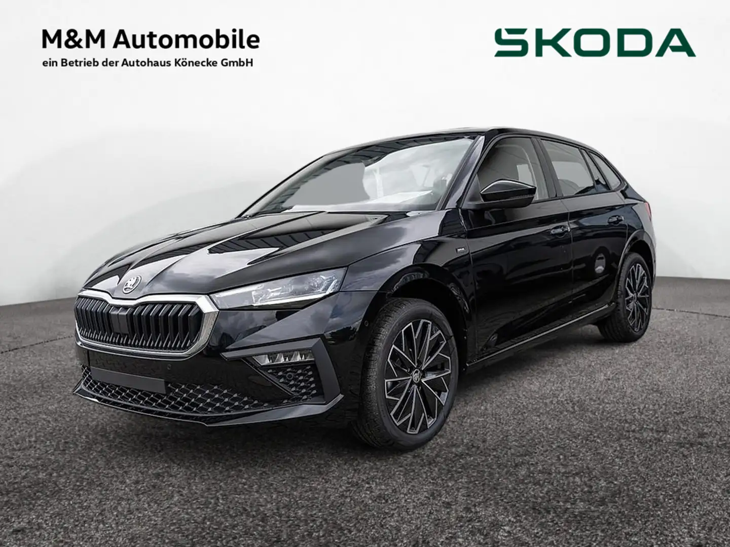 Skoda Scala 1.0 TSI Drive SHZ NAVI AHK MATRIX-LED Schwarz - 1