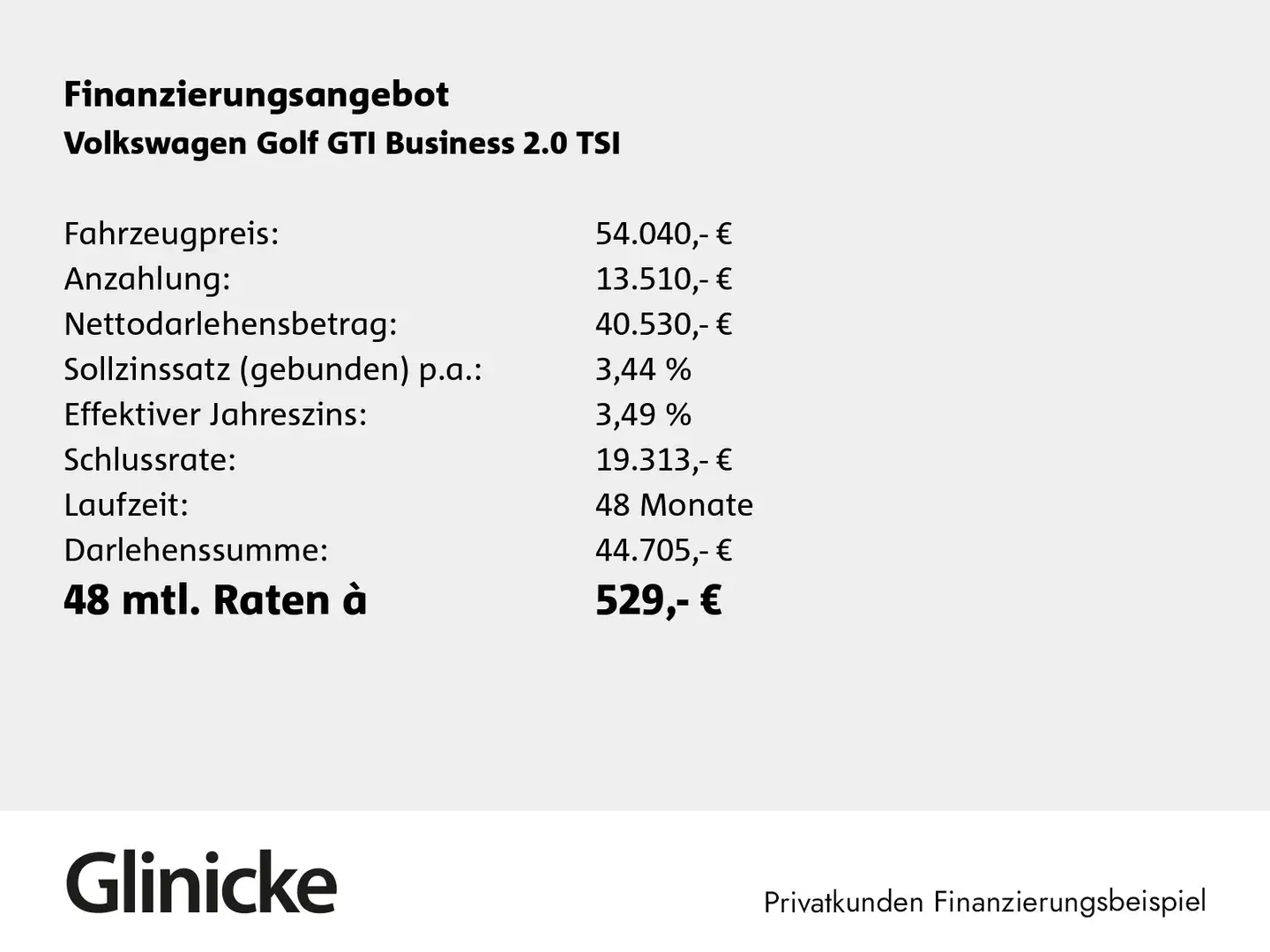 Volkswagen Golf GTI 2,0 l TSI Business Sound LM"19 DSG Schwarz - 2