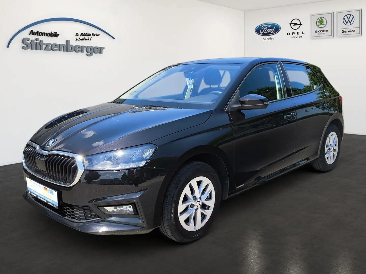 Skoda Fabia Selection 1.0 TSI *Tempomat*RFK*SHZ*LED Noir - 1